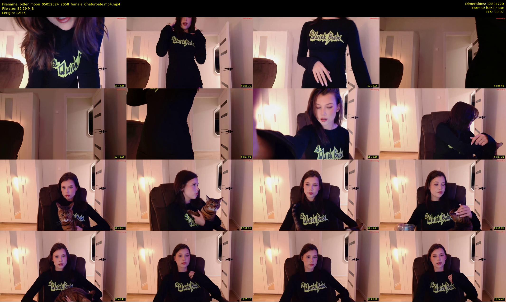 bitter_moon — 13 minute Chaturbate female cam show recording, 720p, May 5, 2024