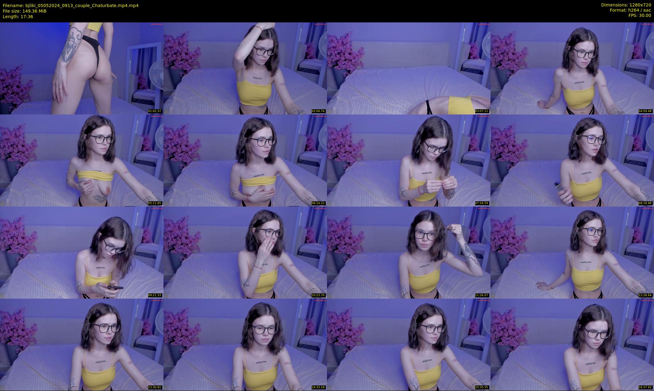 bjliki — 18 minute Chaturbate couple cam show recording, 720p, May 5, 2024