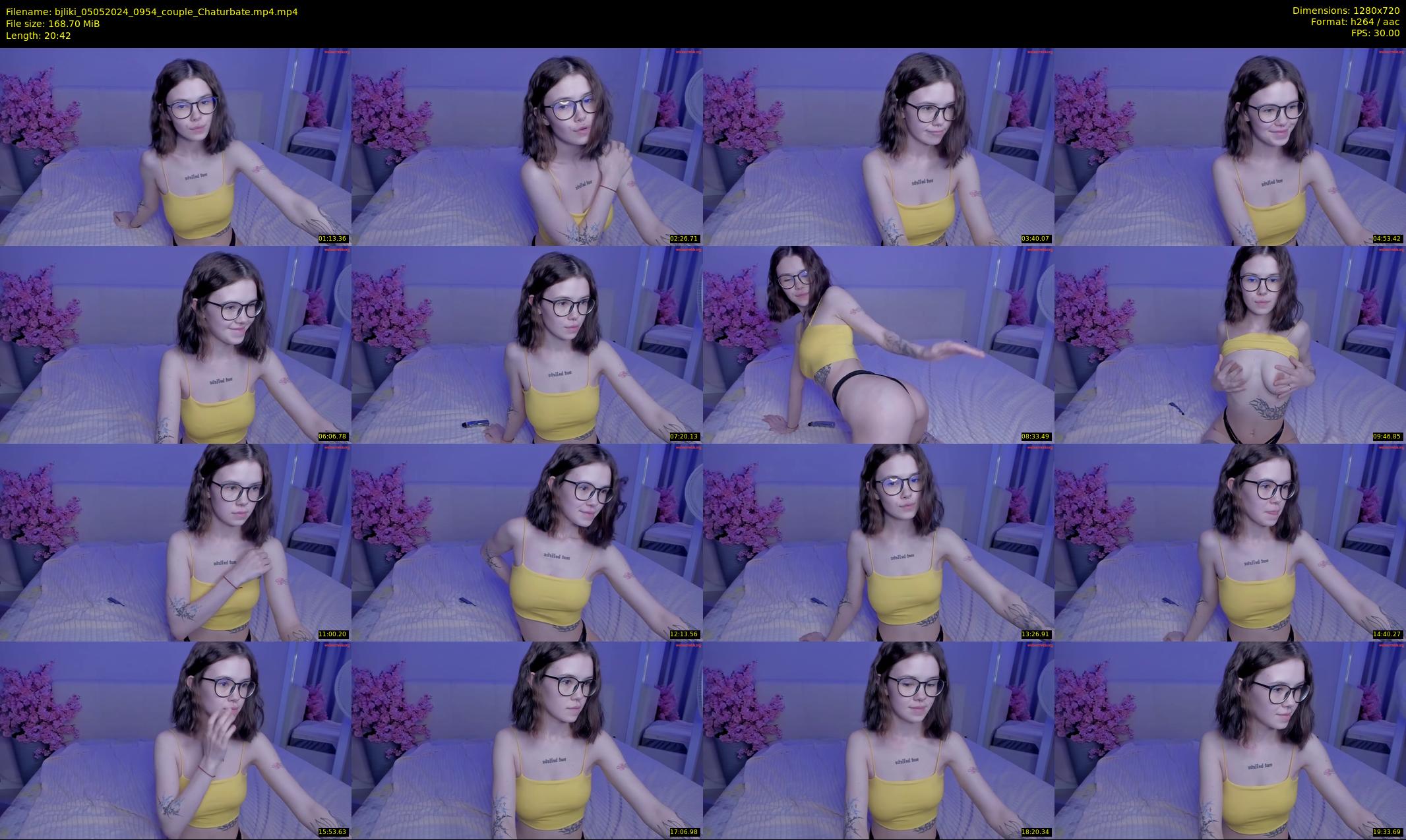 bjliki — 21 minute Chaturbate couple cam show recording, 720p, May 5, 2024