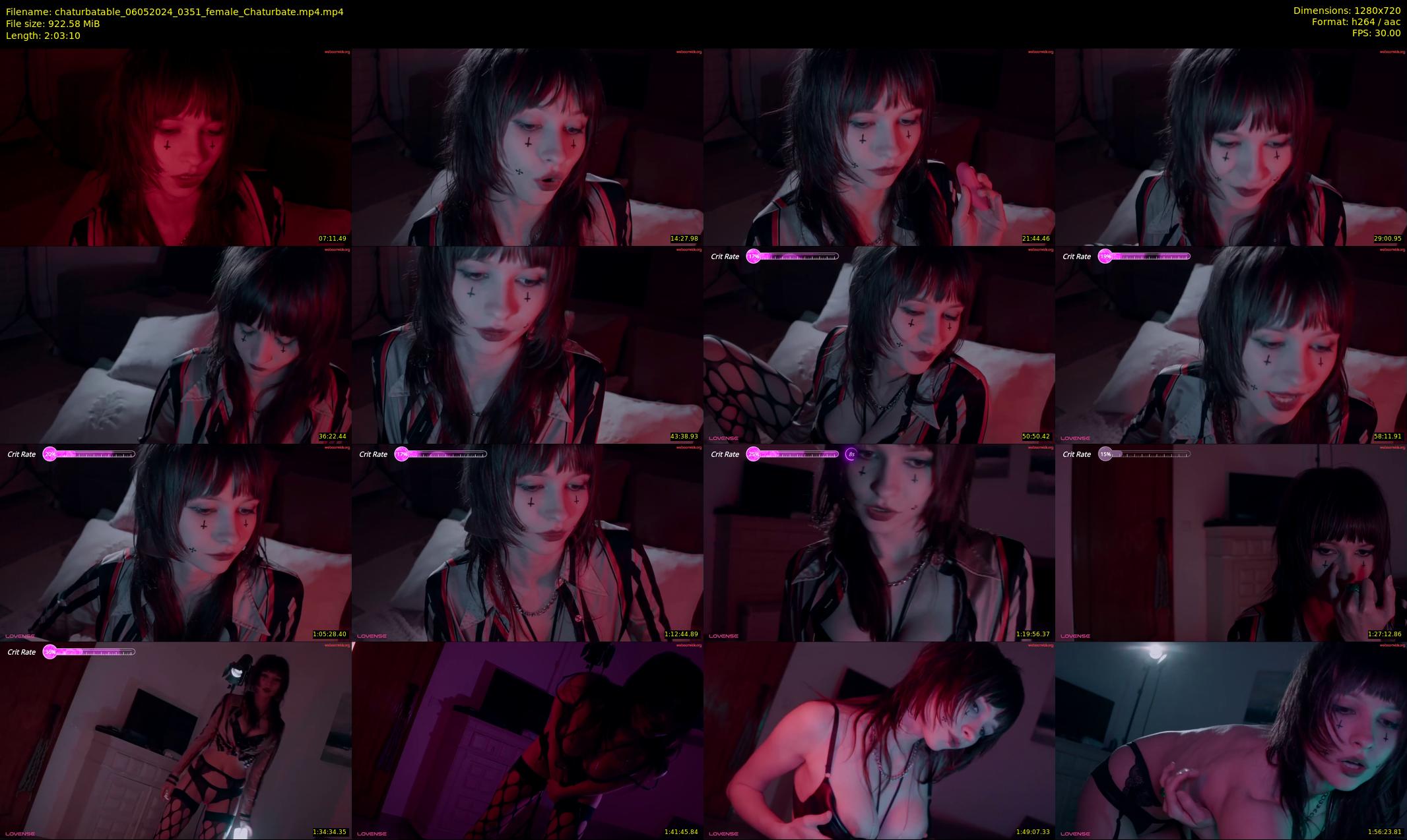 chaturbatable — 124 minute Chaturbate couple cam show recording, 720p, May 6, 2024