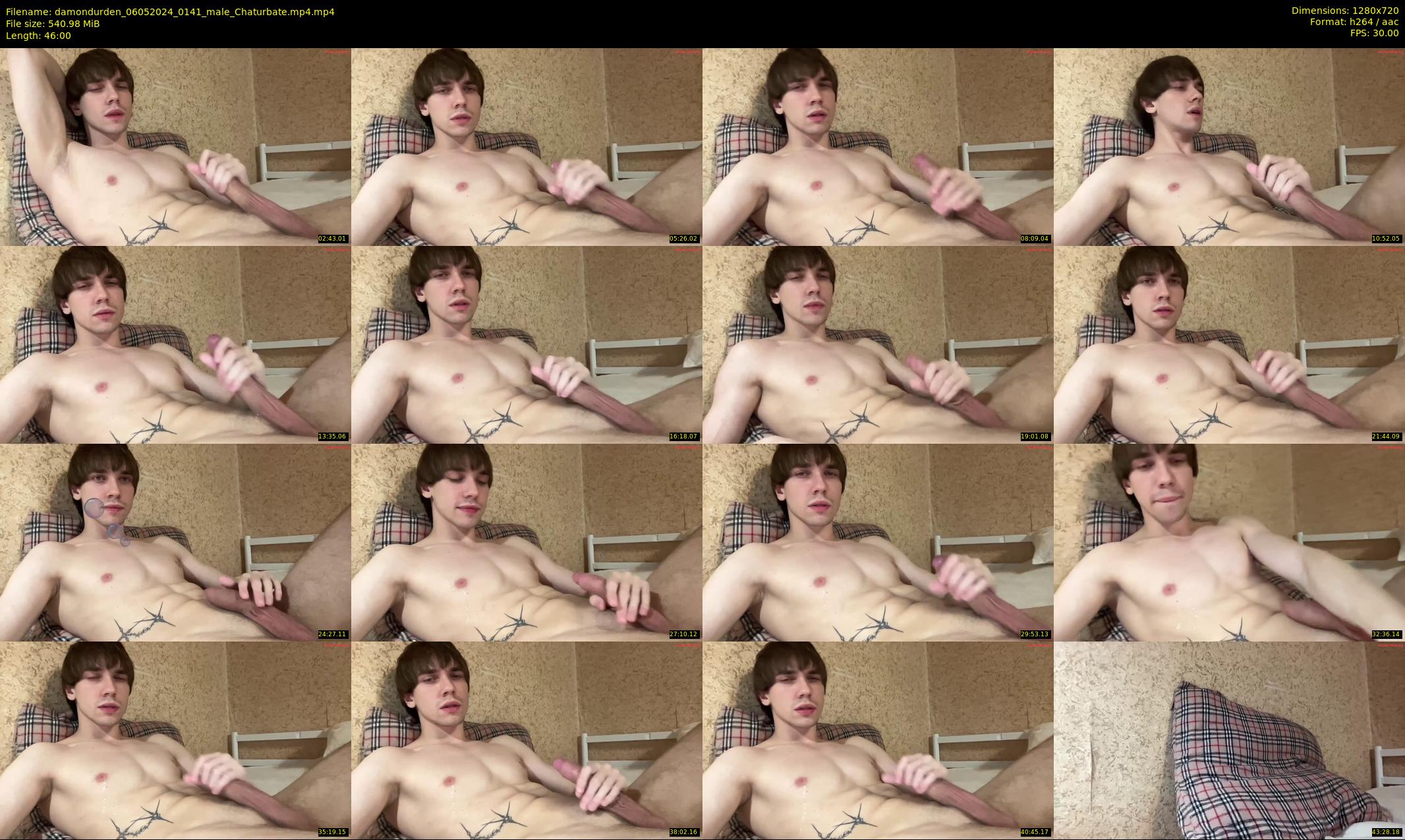 damondurden — 46 minute Chaturbate male cam show recording, 720p, May 6, 2024