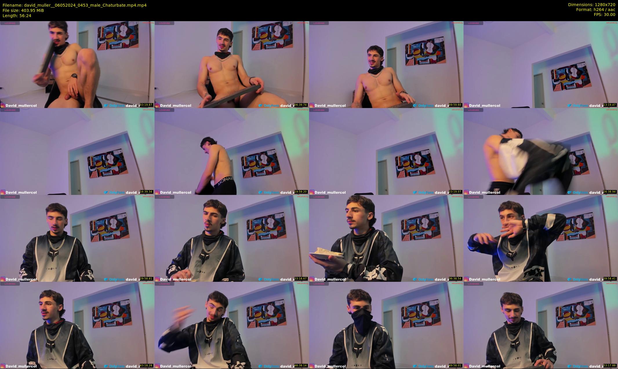 david_muller_ — 57 minute Chaturbate male cam show recording, 720p, May 6, 2024