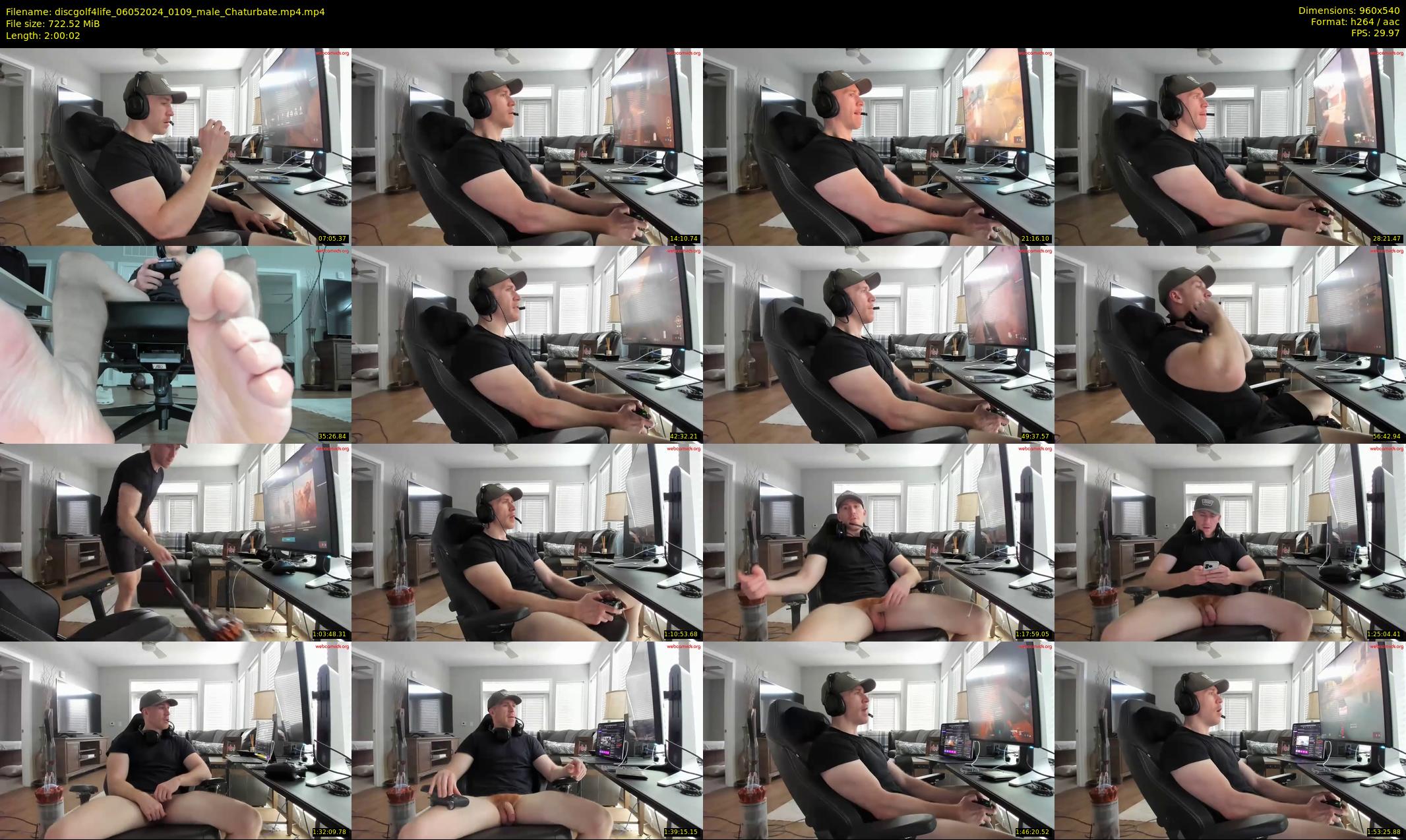 discgolf4life — 121 minute Chaturbate male cam show recording, 480p, May 6, 2024