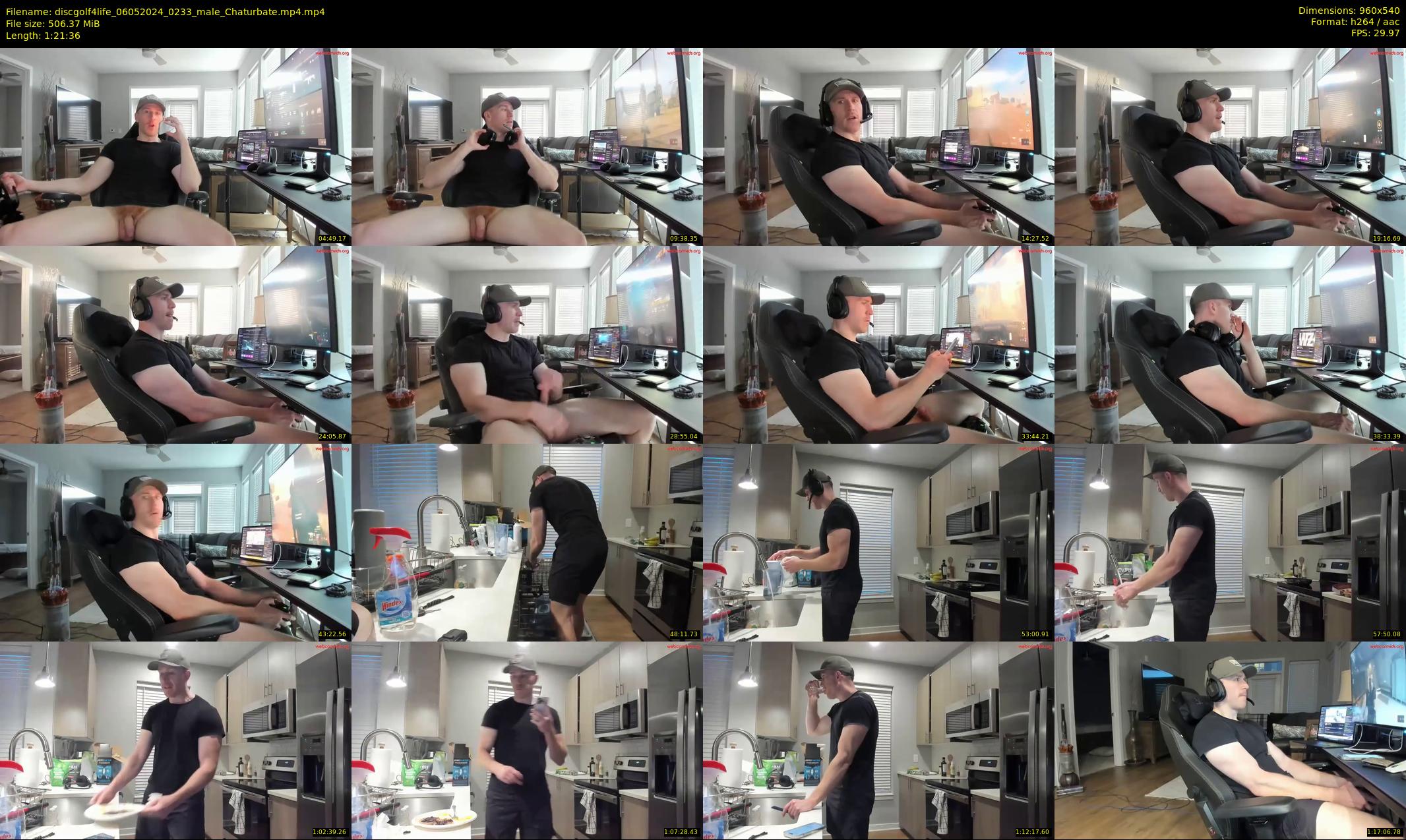 discgolf4life — 82 minute Chaturbate male cam show recording, 480p, May 6, 2024