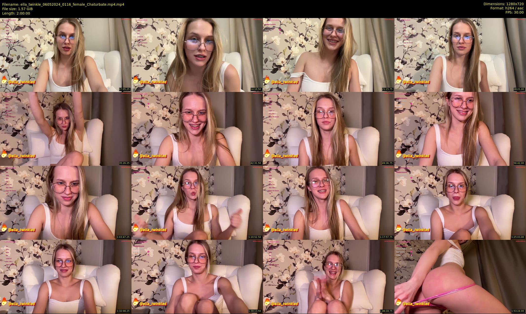 ella_twinkle — 120 minute Chaturbate female cam show recording, 720p, May 6, 2024
