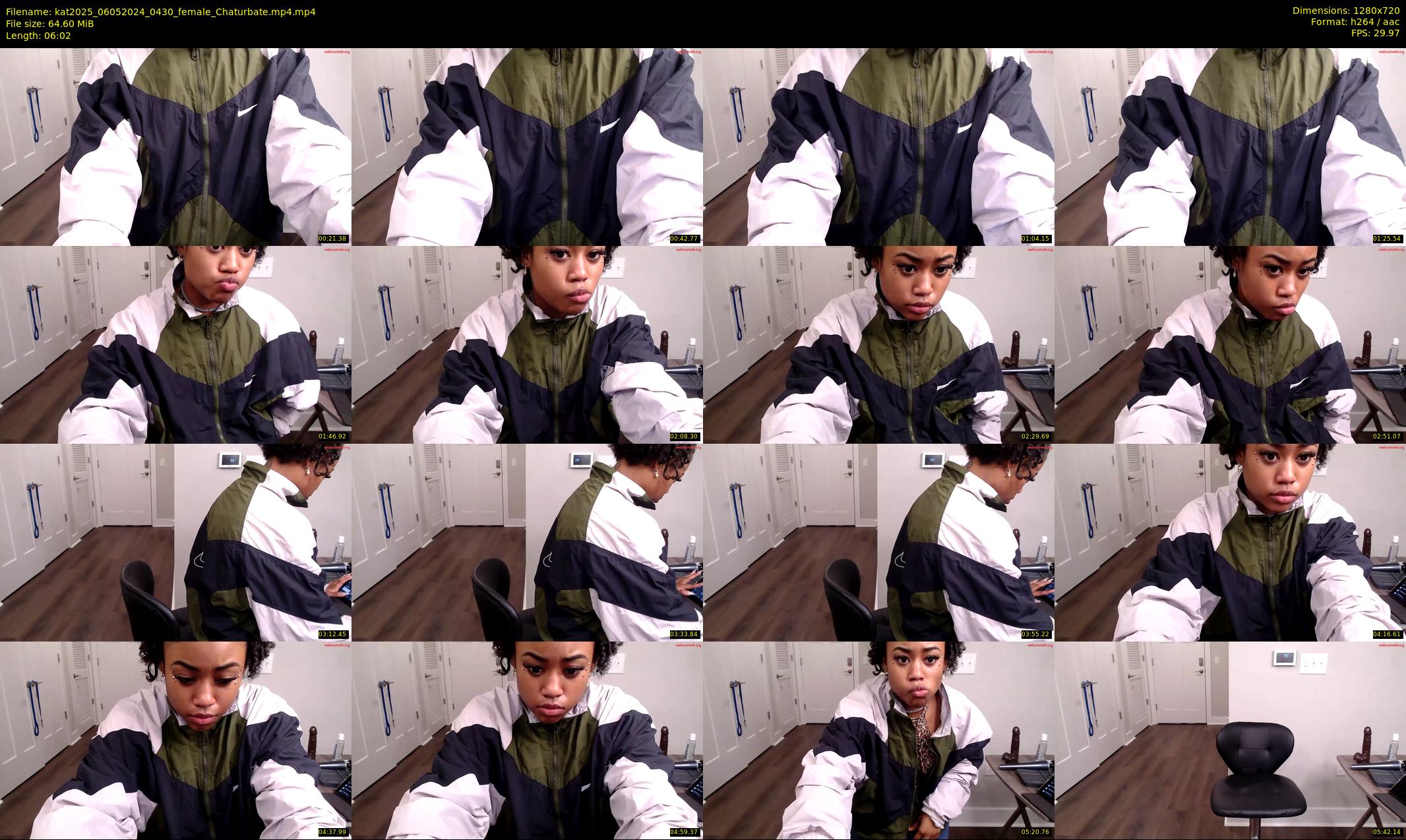 kat2025 — 7 minute Chaturbate female cam show recording, 720p, May 6, 2024