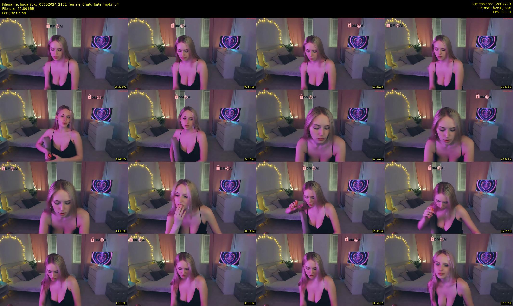 linda_roxy — 8 minute Chaturbate female cam show recording, 720p, May 5, 2024