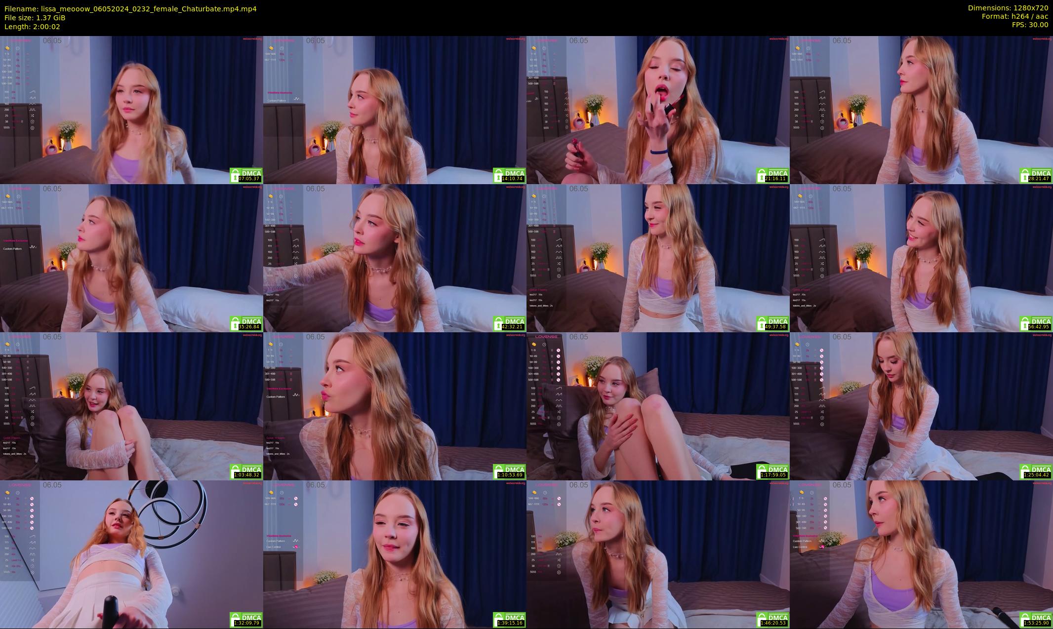 lissa_meooow — 121 minute Chaturbate female cam show recording, 720p, May 6, 2024