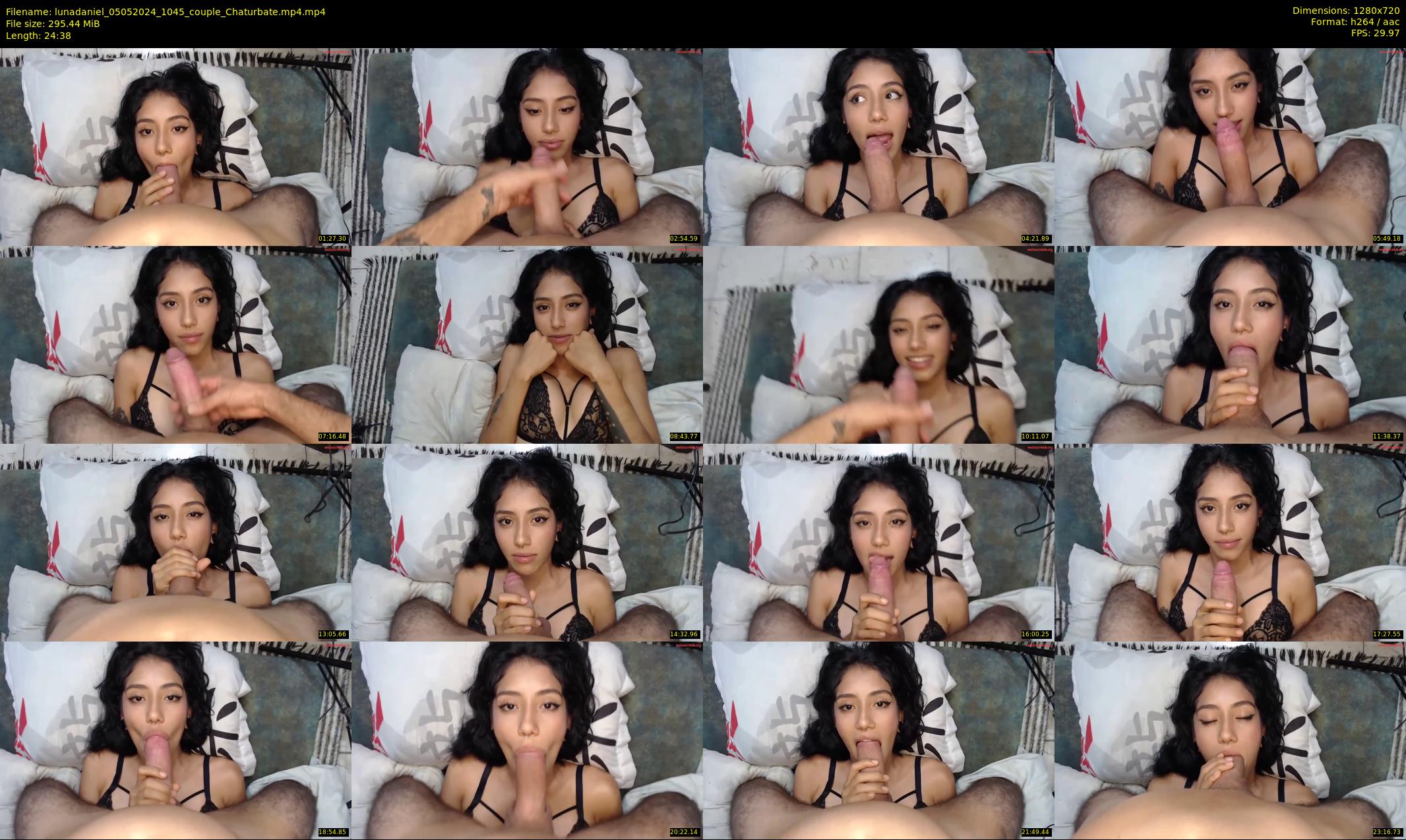 lunadaniel — 25 minute Chaturbate couple cam show recording, 720p, May 5, 2024