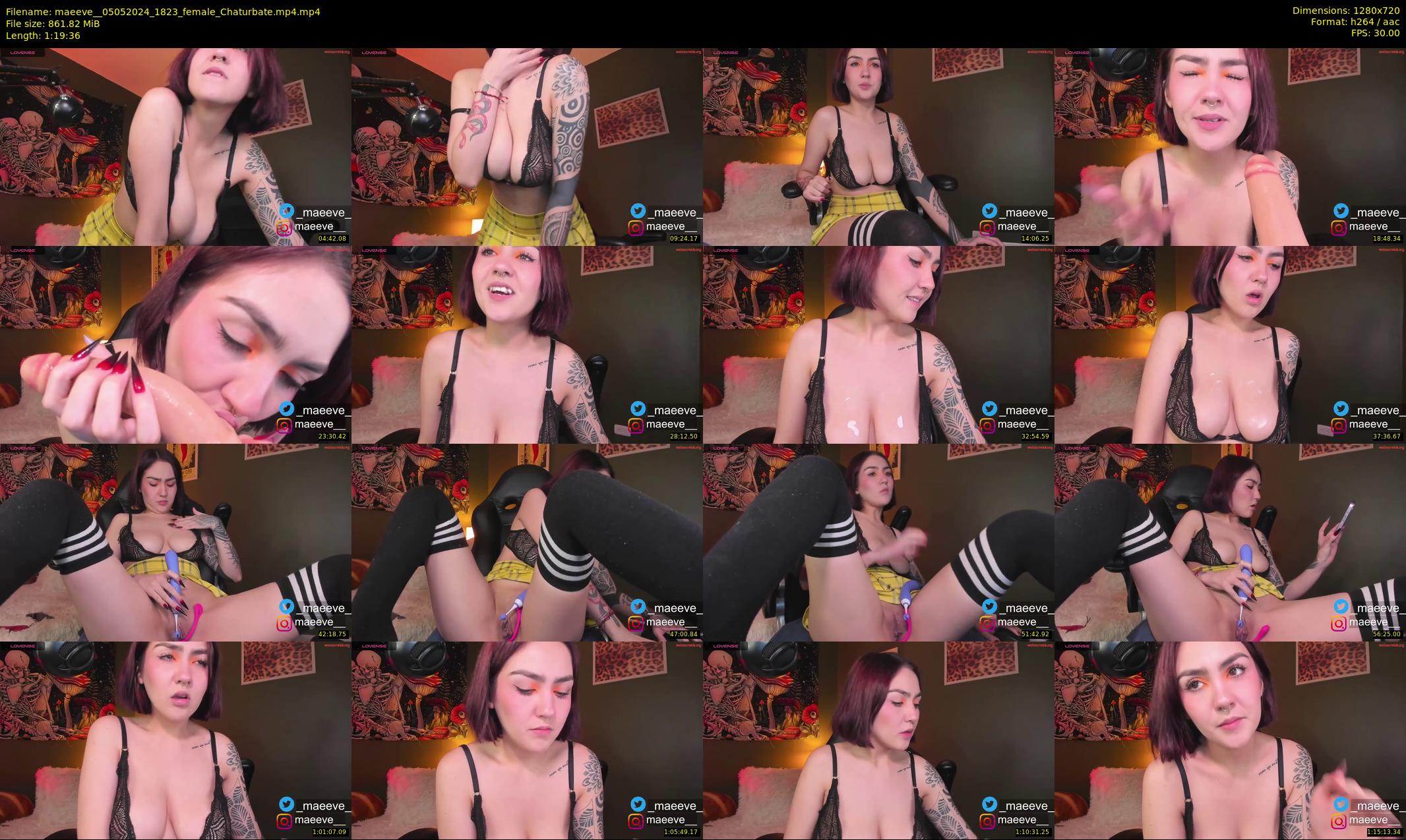 maeeve_ — 80 minute Chaturbate female cam show recording, 720p, May 5, 2024