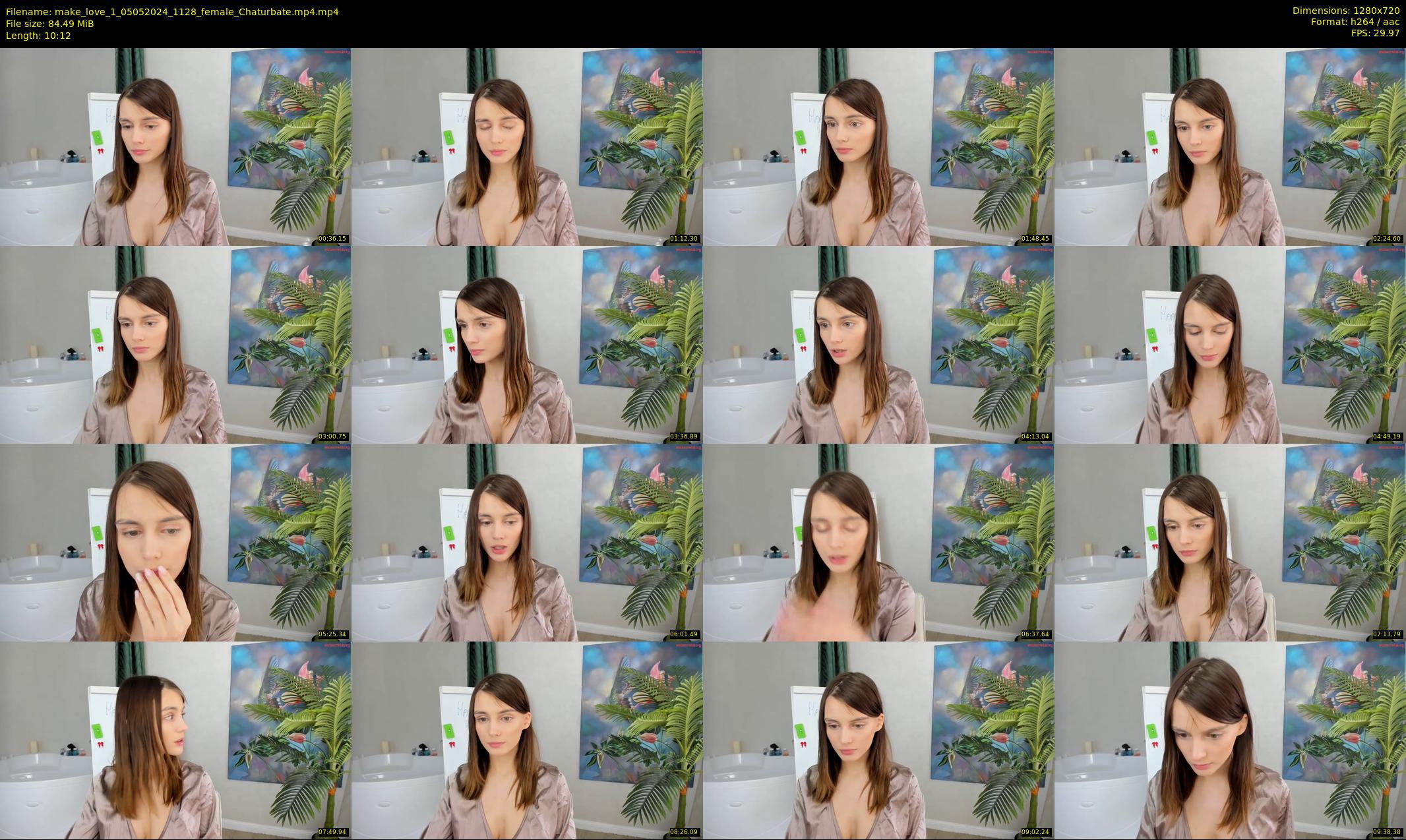 make_love_1 — 11 minute Chaturbate female cam show recording, 720p, May 5, 2024