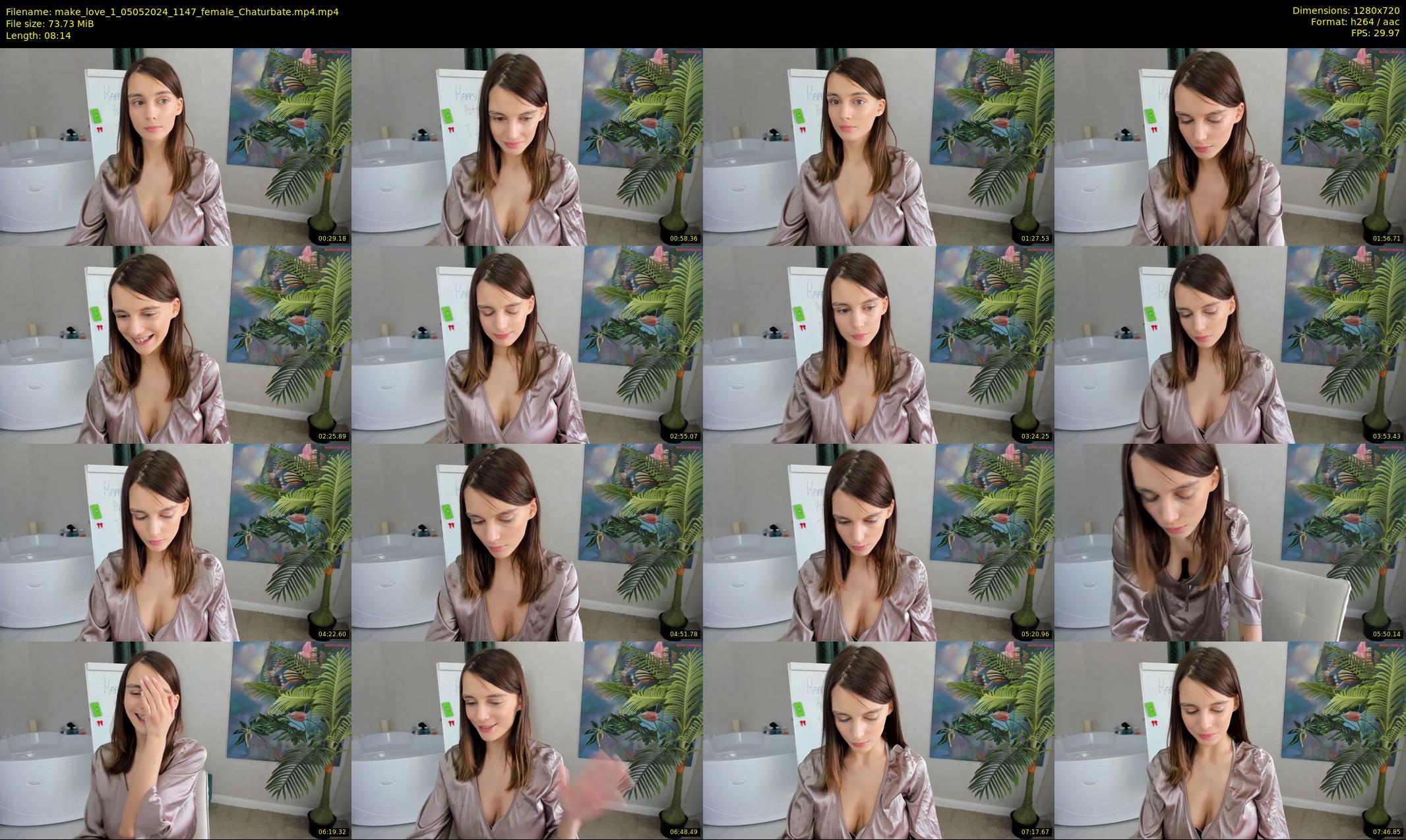 make_love_1 — 9 minute Chaturbate female cam show recording, 720p, May 5, 2024