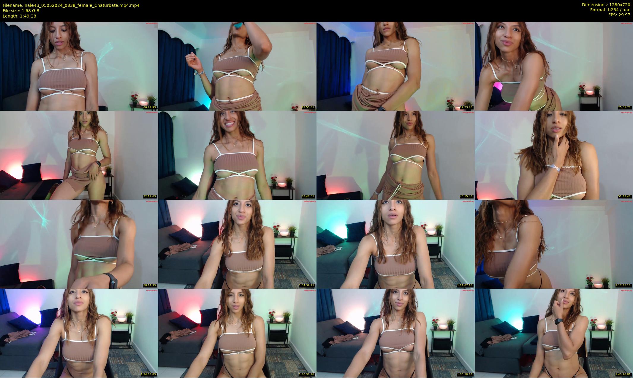nale4u — 110 minute Chaturbate female cam show recording, 720p, May 5, 2024