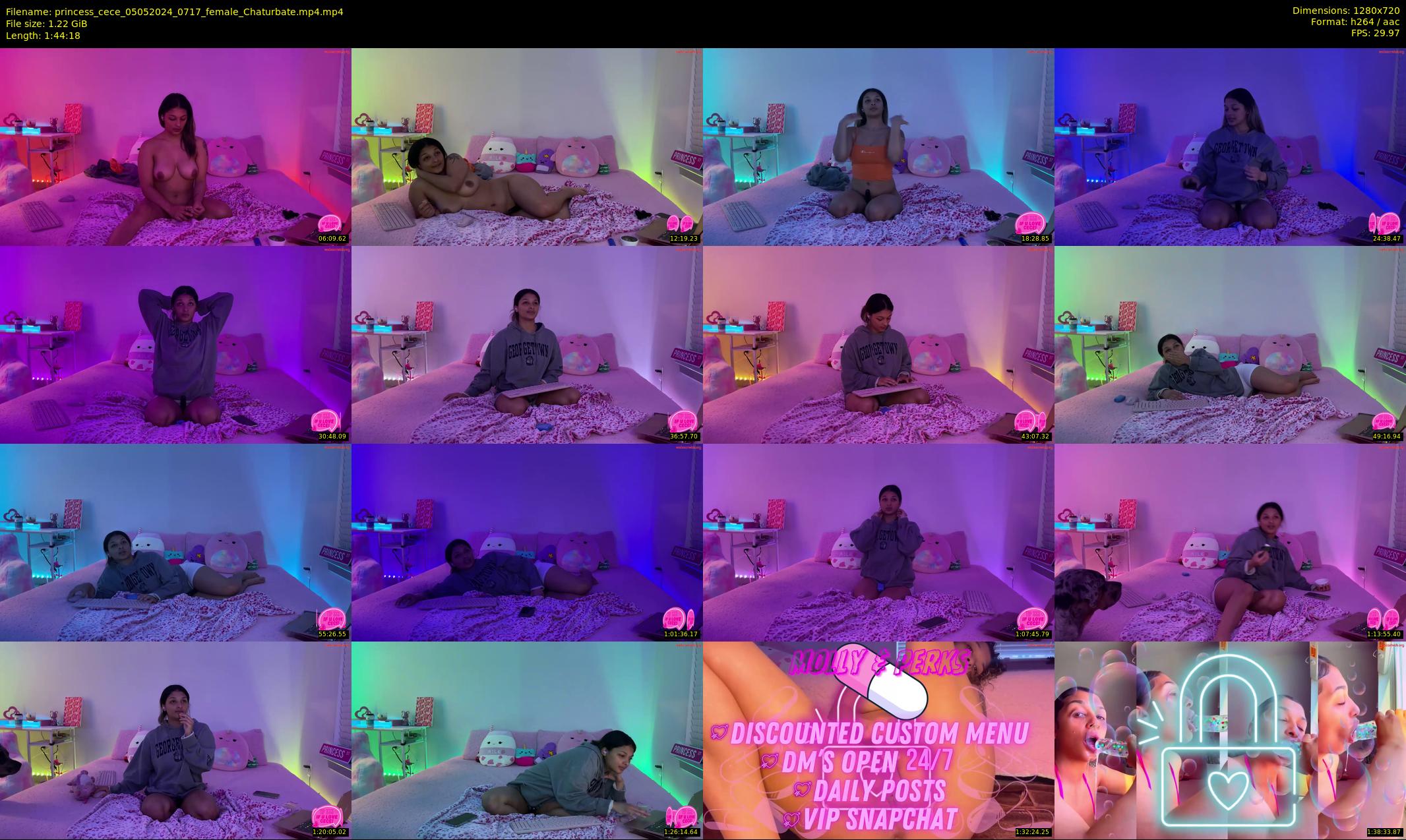 princess_cece — 105 minute Chaturbate female cam show recording, 720p, May 5, 2024