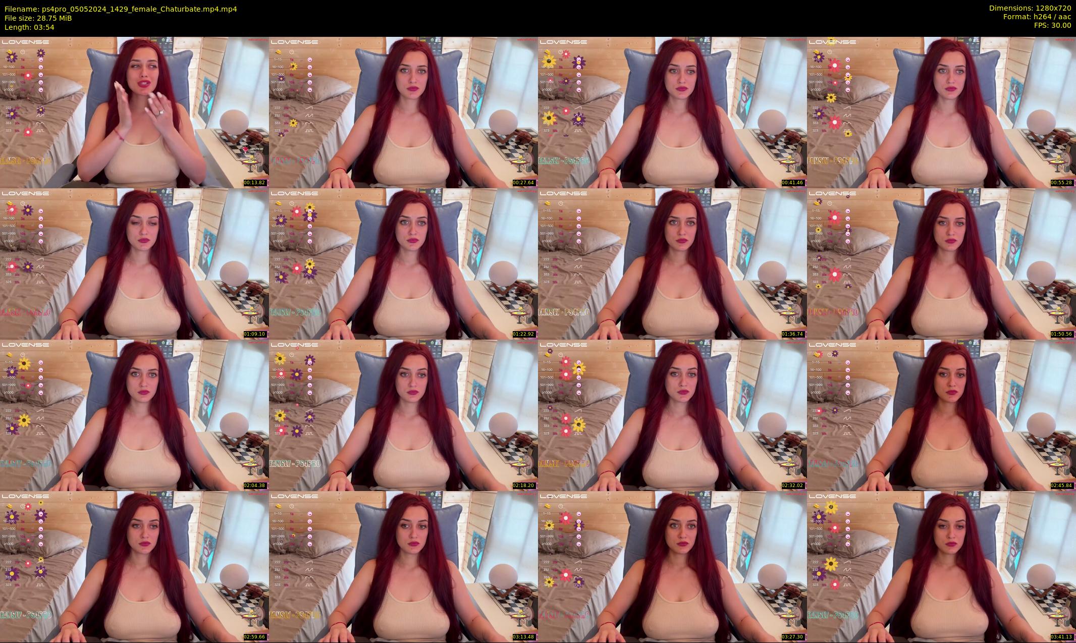 ps4pro — 4 minute Chaturbate female cam show recording, 720p, May 5, 2024