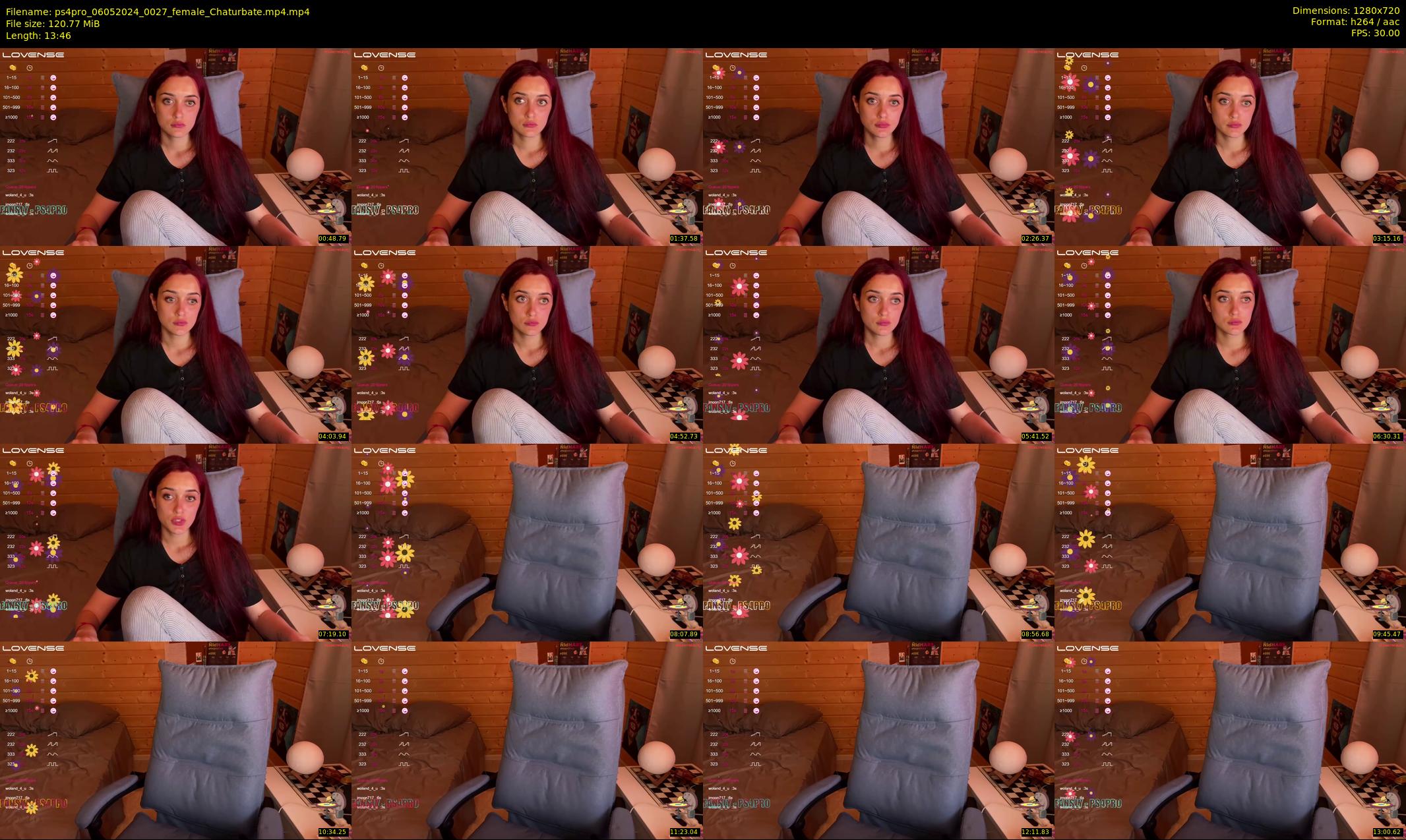 ps4pro — 14 minute Chaturbate female cam show recording, 720p, May 6, 2024