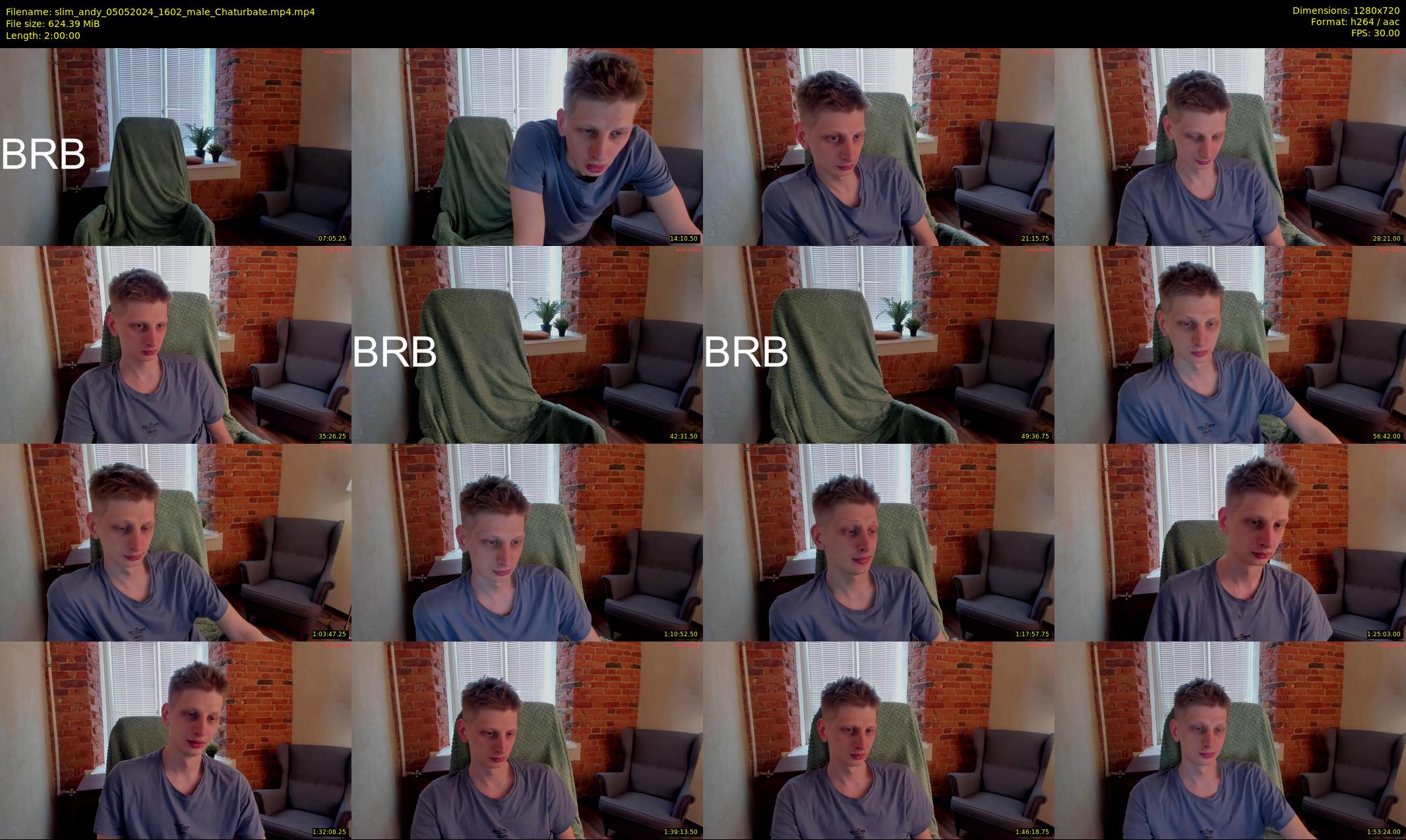slim_andy — 120 minute Chaturbate male cam show recording, 720p, May 5, 2024