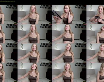 wellicaren — 5 minute Chaturbate female cam show recording, 720p, May 5, 2024