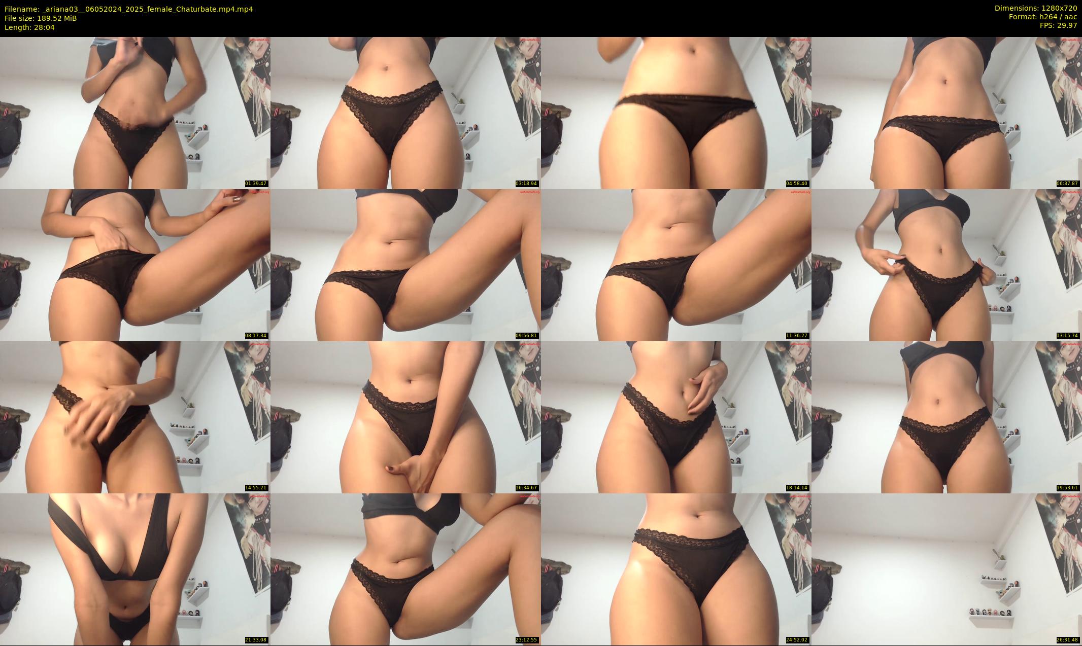 _ariana03_ — 29 minute Chaturbate female cam show recording, 720p, May 6, 2024