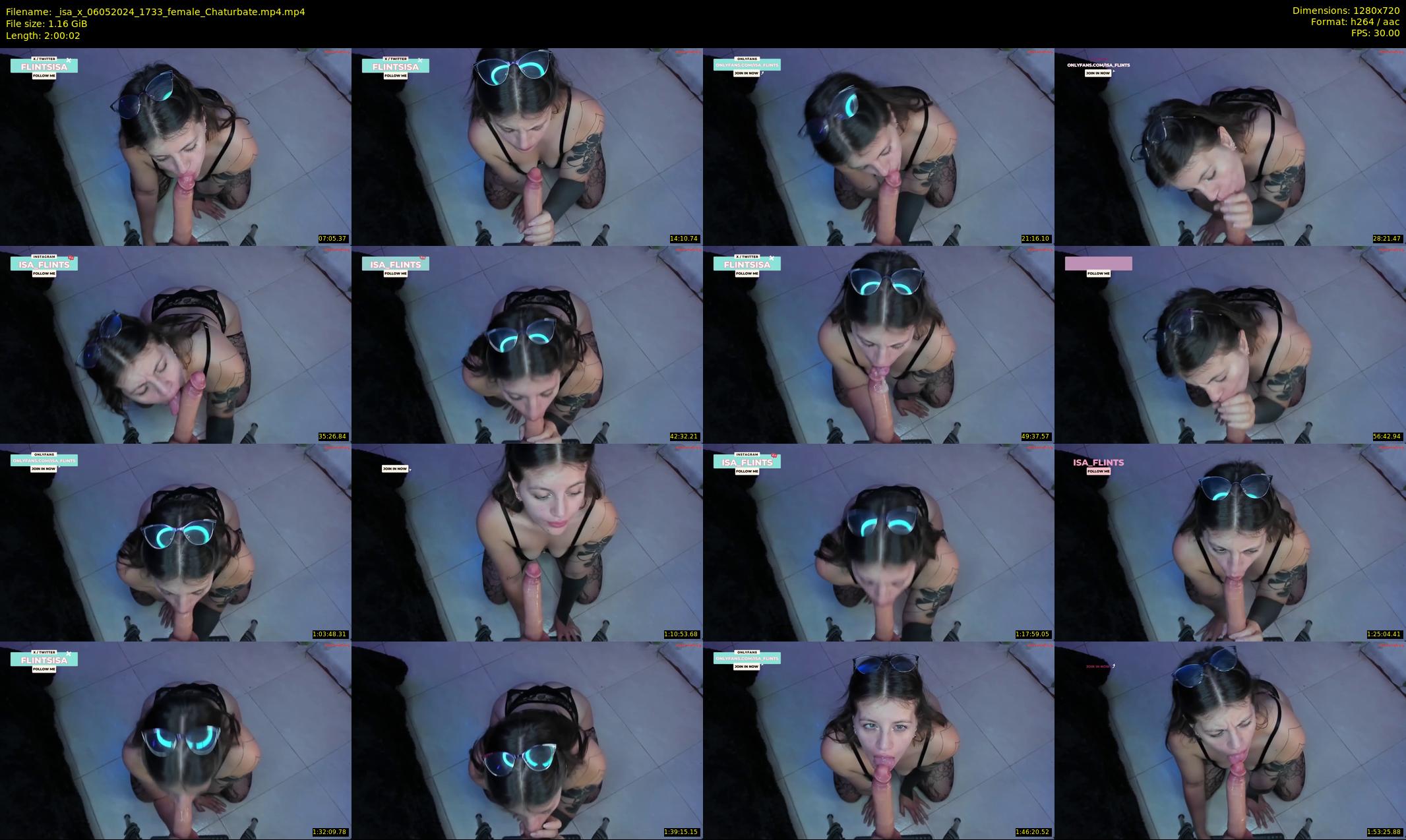 _isa_x — 121 minute Chaturbate female cam show recording, 720p, May 6, 2024