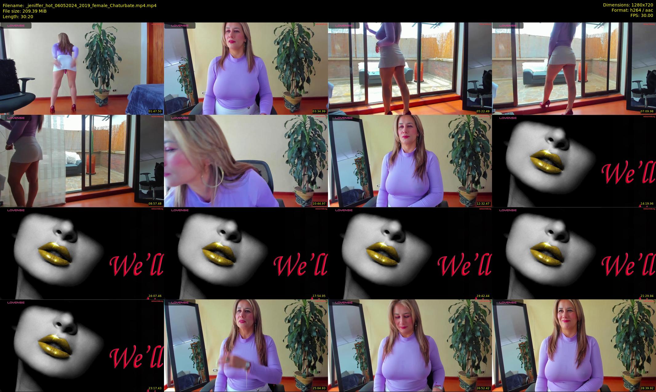 _jeniffer_hot — 31 minute Chaturbate female cam show recording, 720p, May 6, 2024