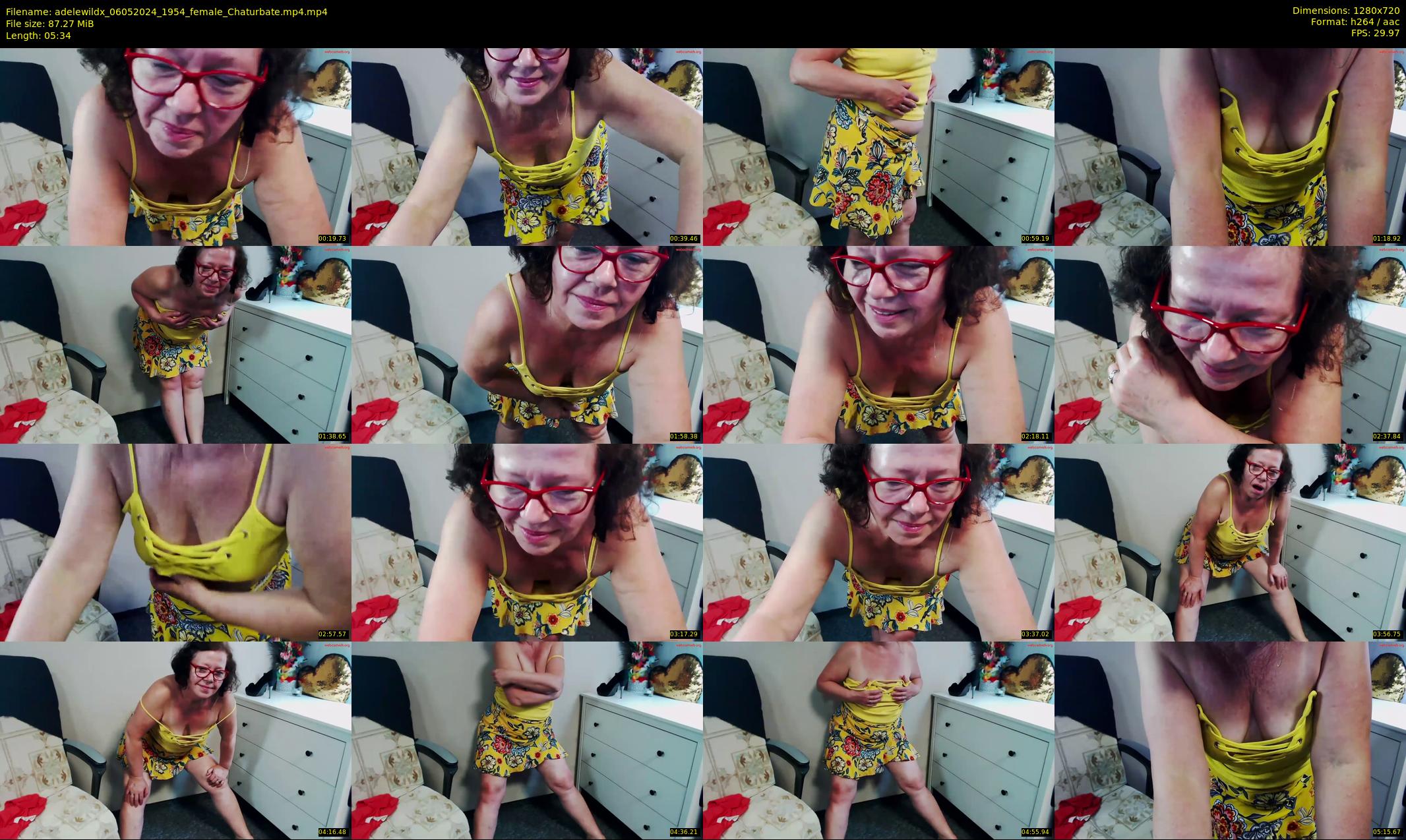 adelewildx — 6 minute Chaturbate female cam show recording, 720p, May 6, 2024