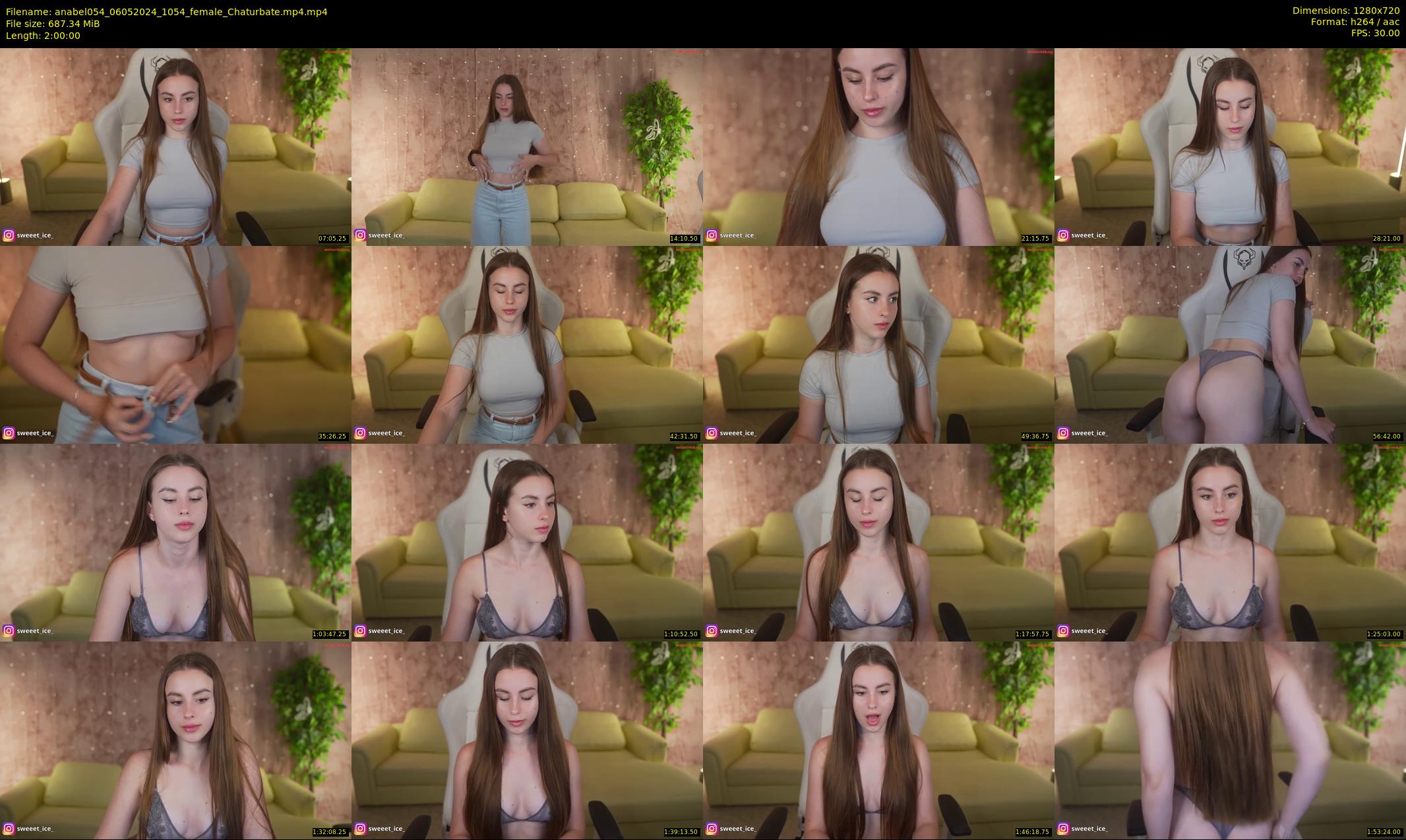 anabel054 — 120 minute Chaturbate female cam show recording, 720p, May 6, 2024