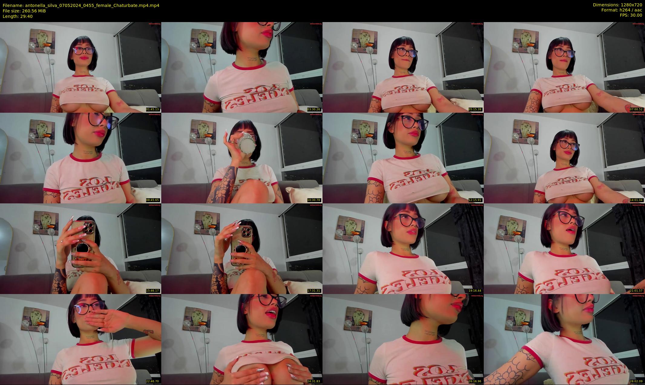 antonella_silva — 30 minute Chaturbate female cam show recording, 720p, May 7, 2024
