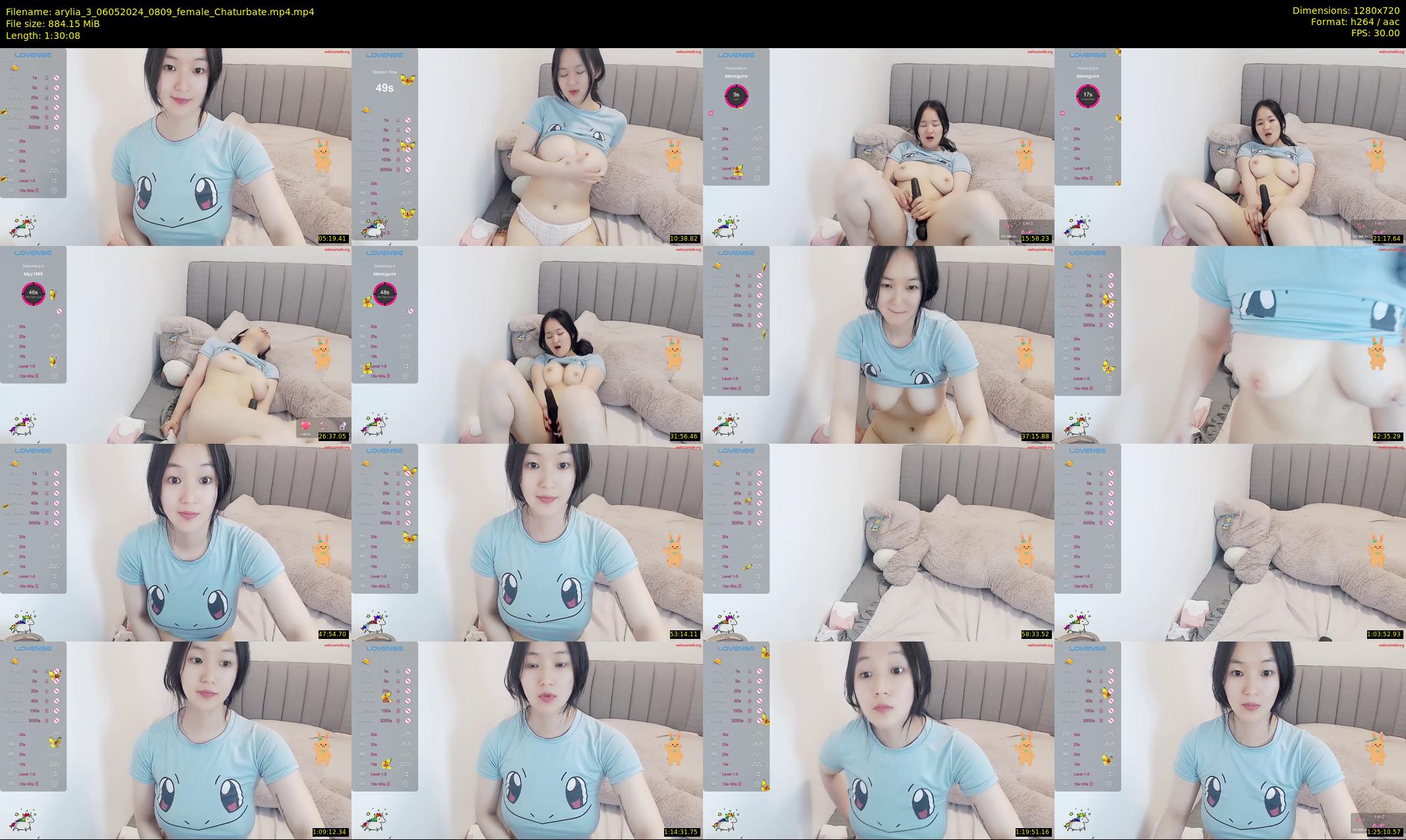 arylia_3 — 91 minute Chaturbate female cam show recording, 720p, May 6, 2024