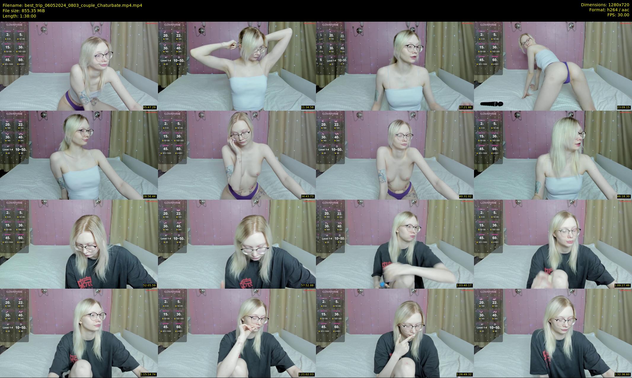 best_trip — 98 minute Chaturbate couple cam show recording, 720p, May 6, 2024