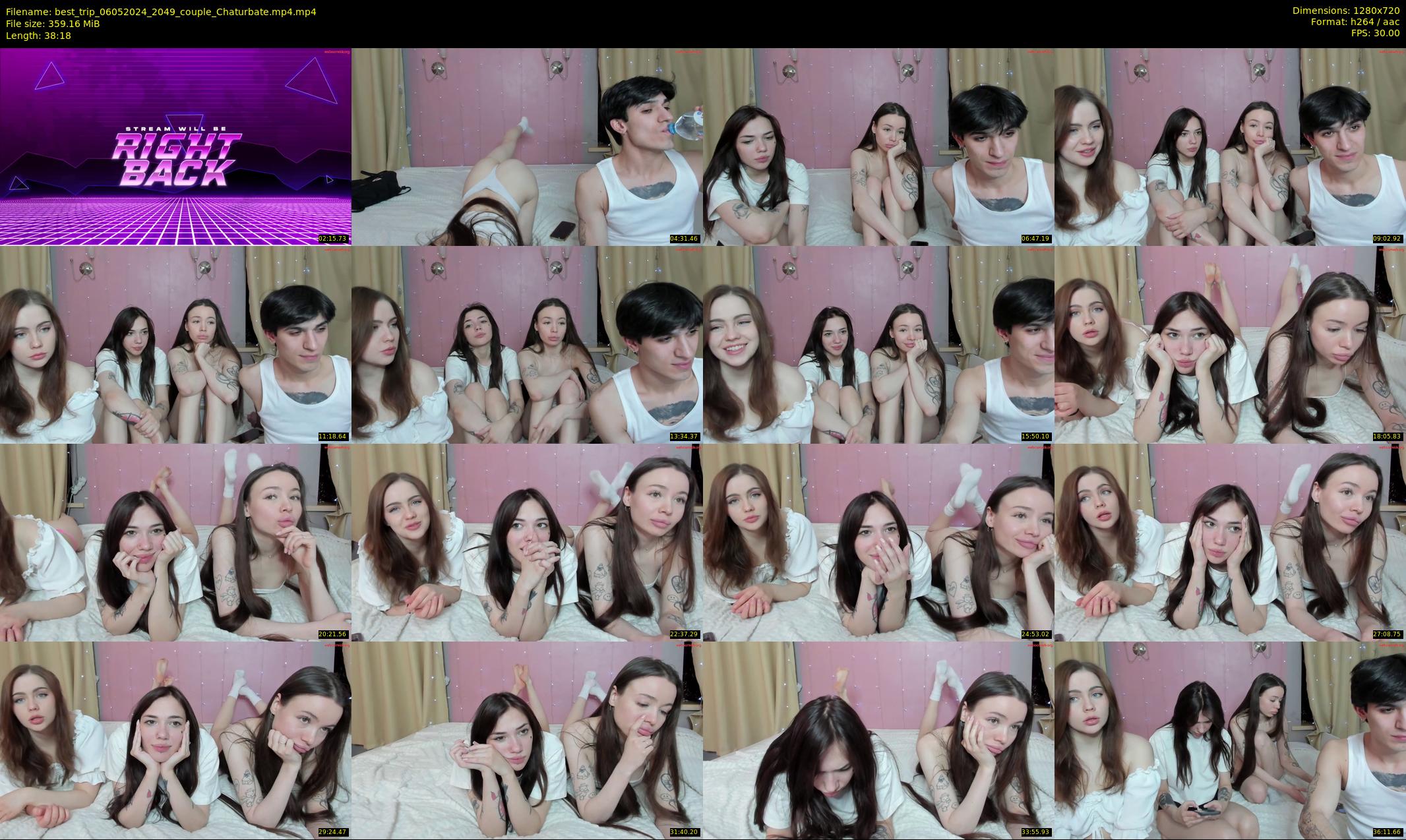 best_trip — 39 minute Chaturbate couple cam show recording, 720p, May 6, 2024