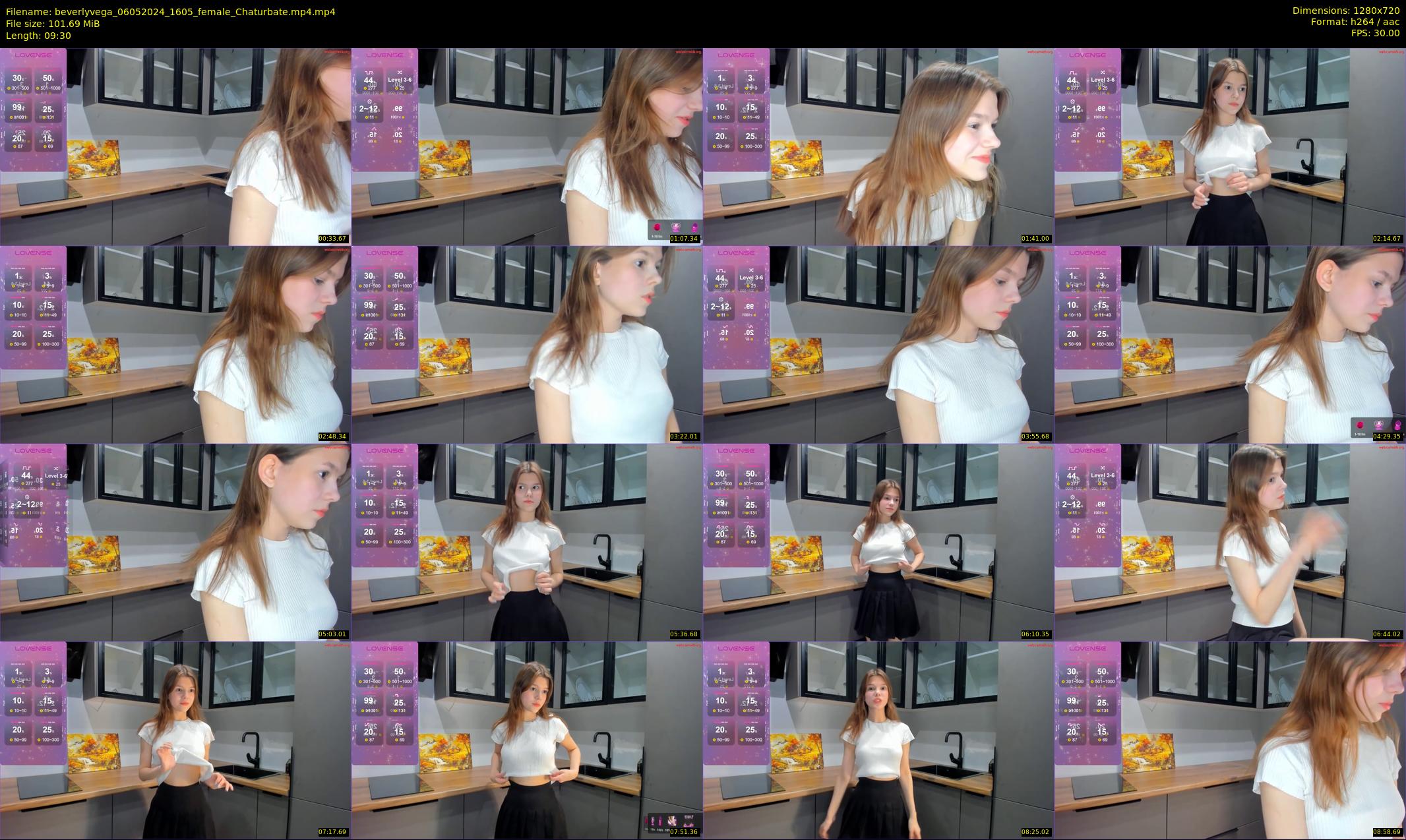 beverlyvega — 10 minute Chaturbate couple cam show recording, 720p, May 6, 2024