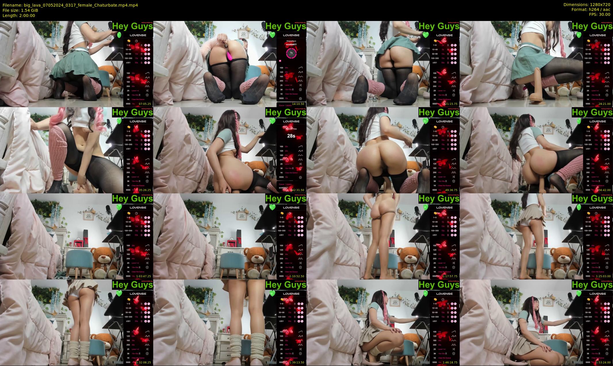 big_lava — 120 minute Chaturbate female cam show recording, 720p, May 7, 2024
