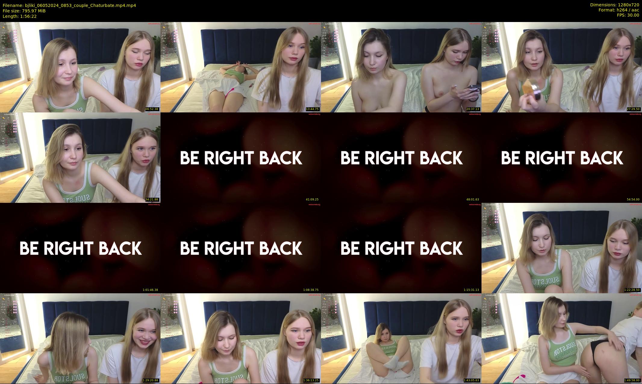 bjliki — 117 minute Chaturbate couple cam show recording, 720p, May 6, 2024