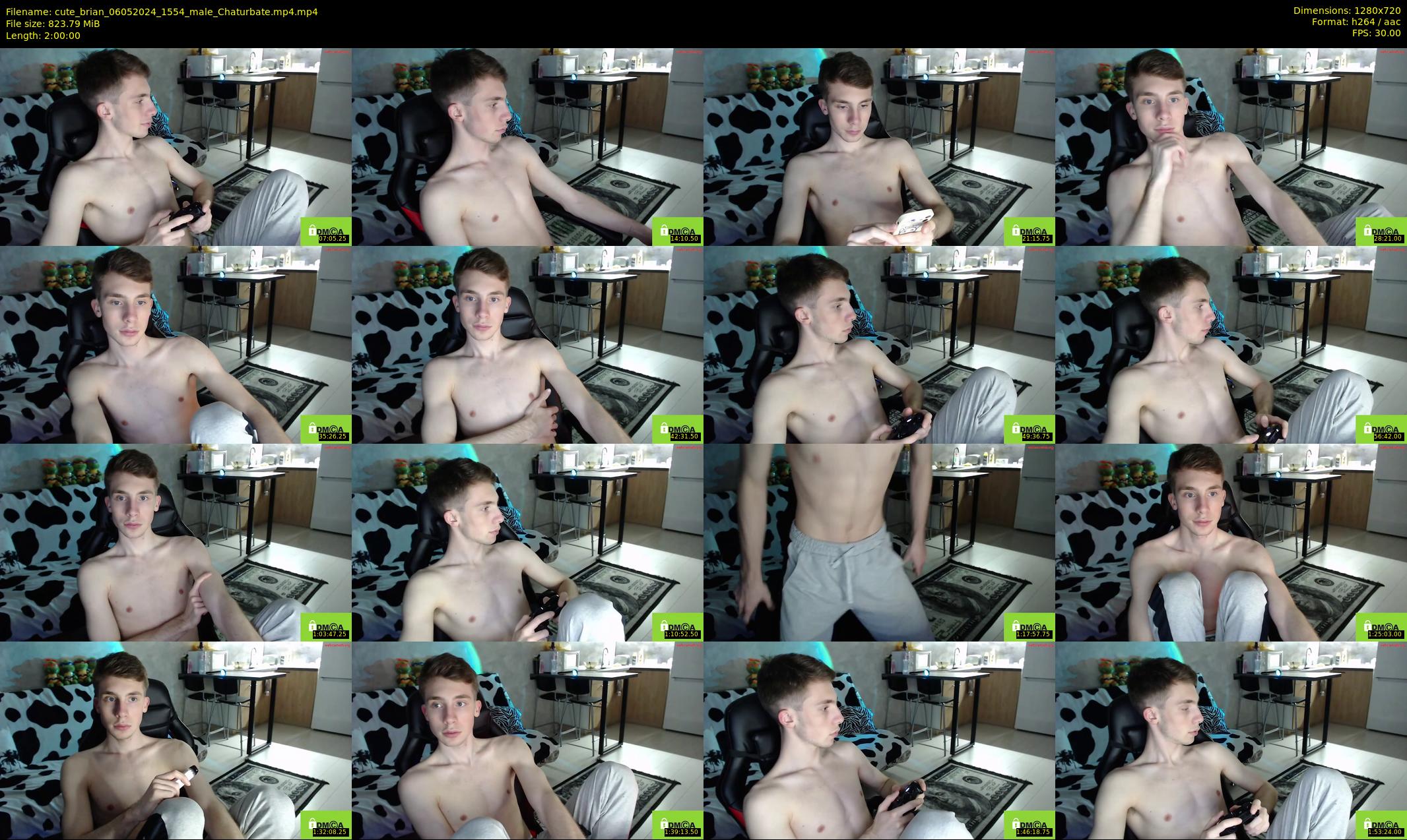 cute_brian — 120 minute Chaturbate male cam show recording, 720p, May 6, 2024