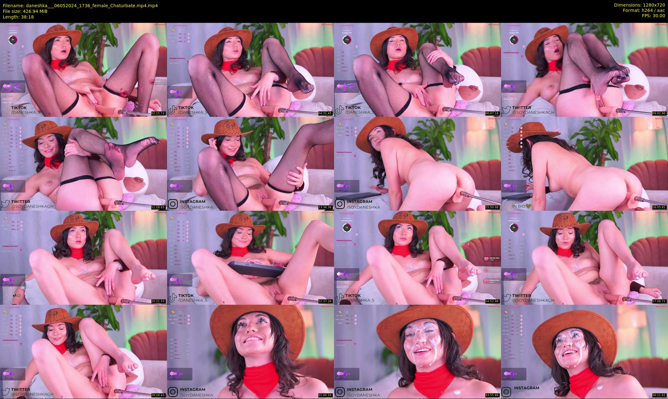 daneshka__ — 39 minute Chaturbate female cam show recording, 720p, May 6, 2024