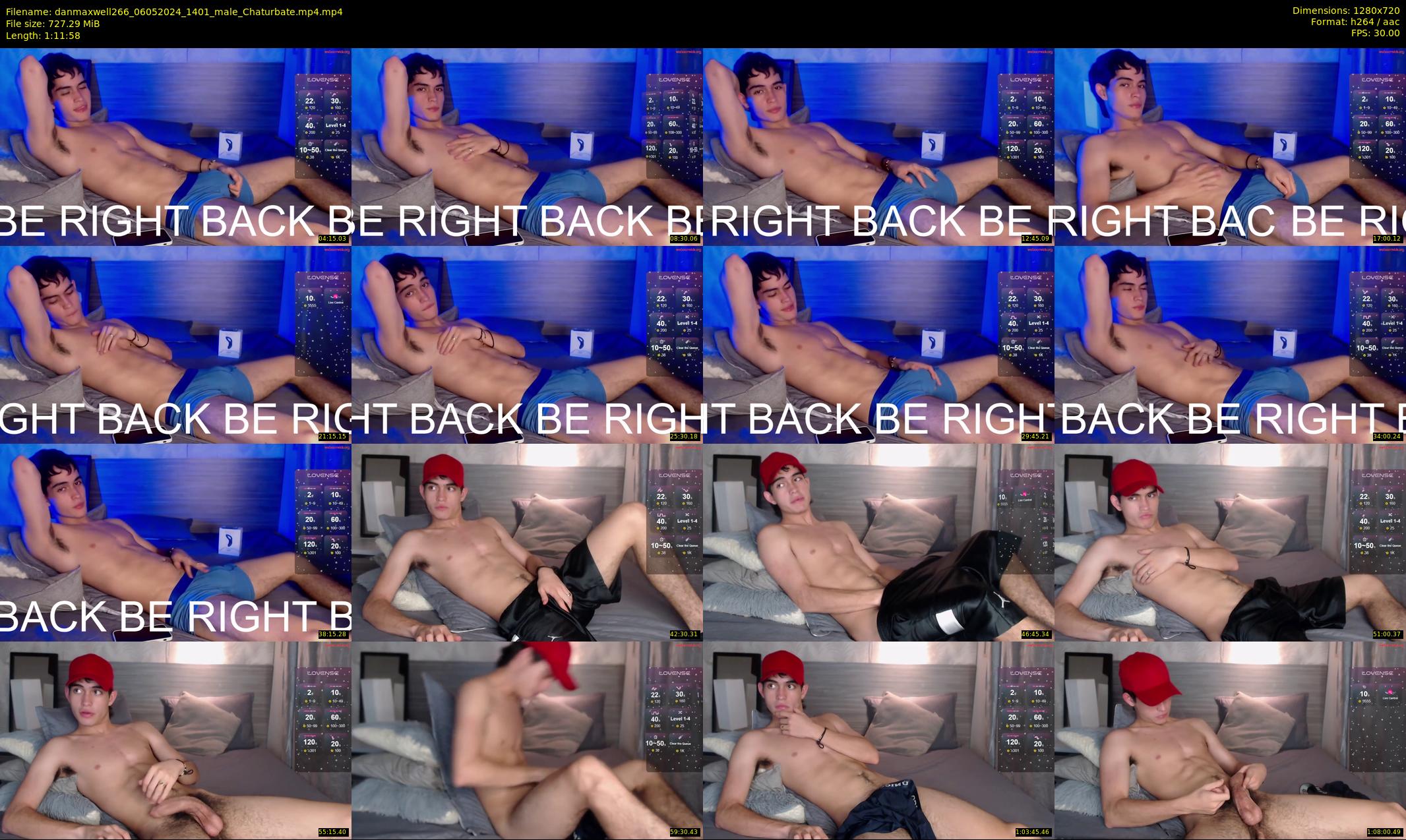 danmaxwell266 — 72 minute Chaturbate male cam show recording, 720p, May 6, 2024