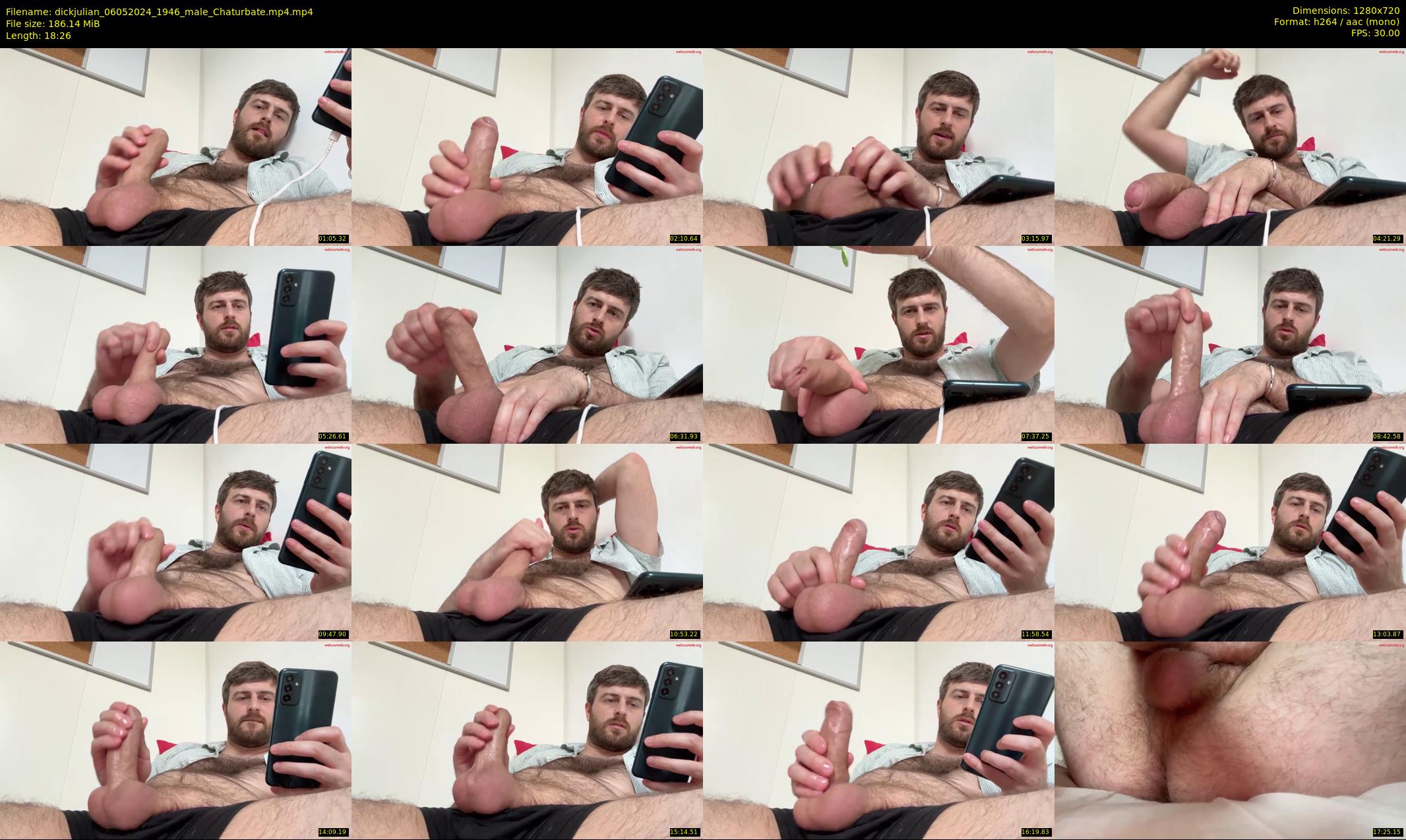dickjulian — 19 minute Chaturbate male cam show recording, 720p, May 6, 2024