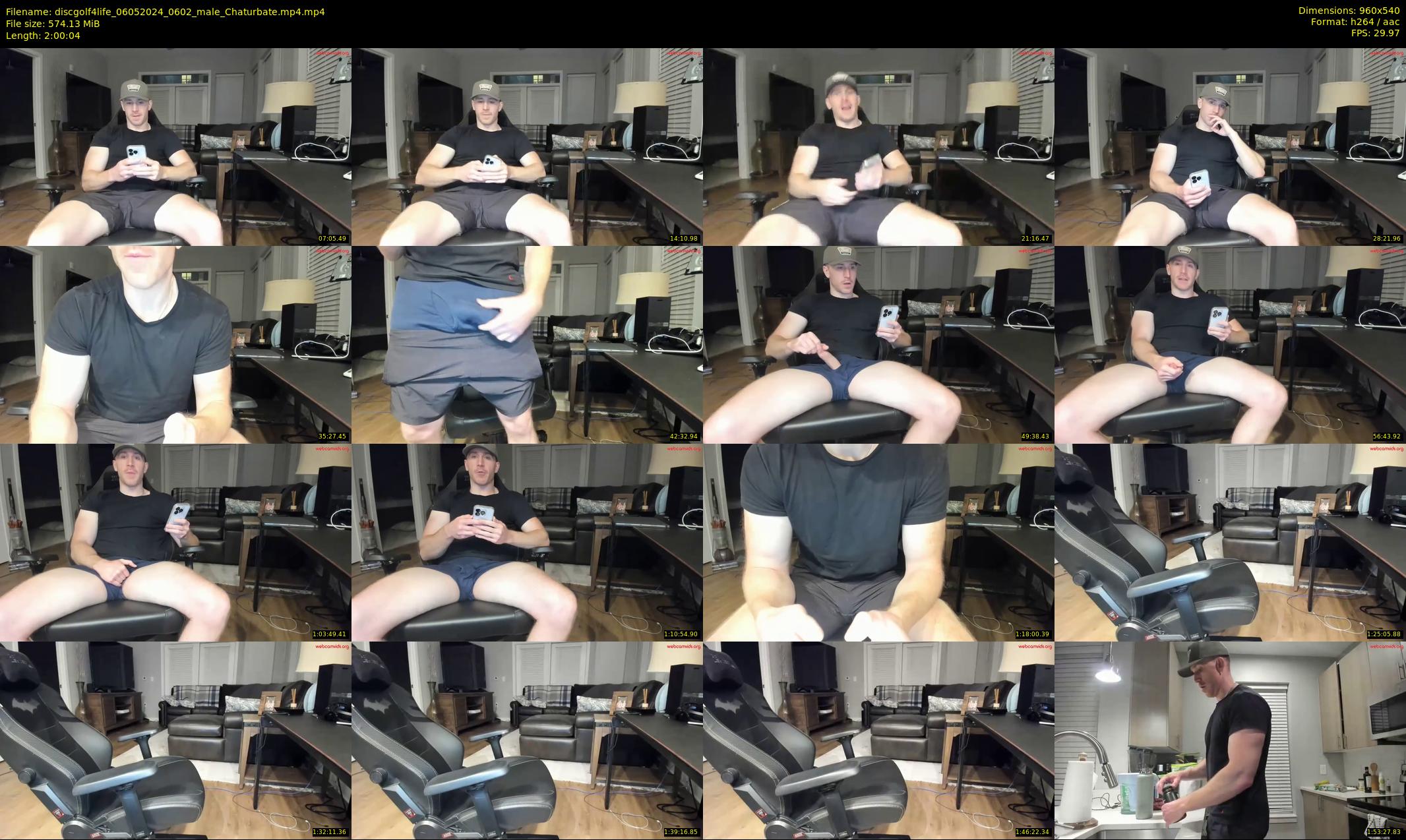 discgolf4life — 121 minute Chaturbate male cam show recording, 480p, May 6, 2024