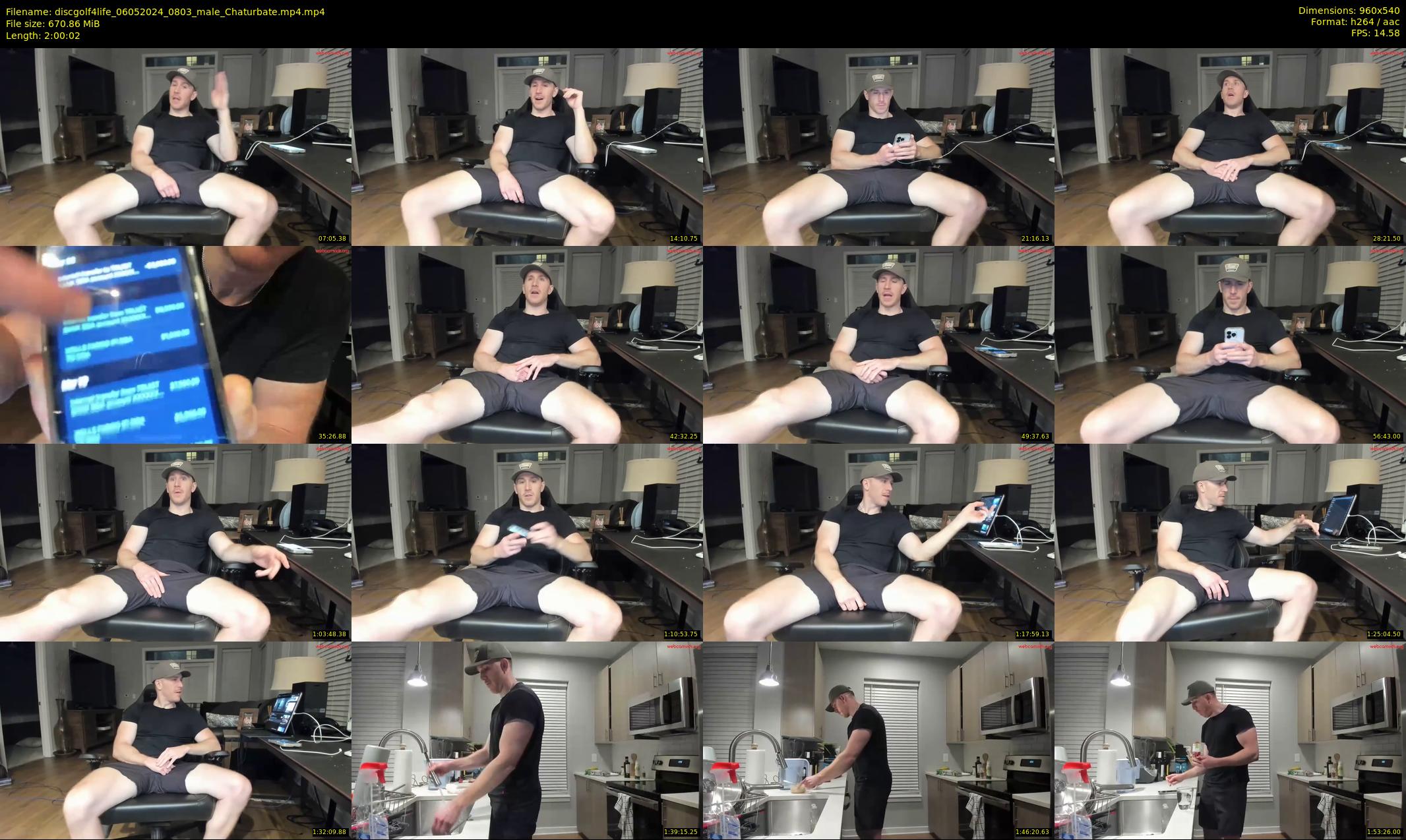 discgolf4life — 121 minute Chaturbate male cam show recording, 480p, May 6, 2024