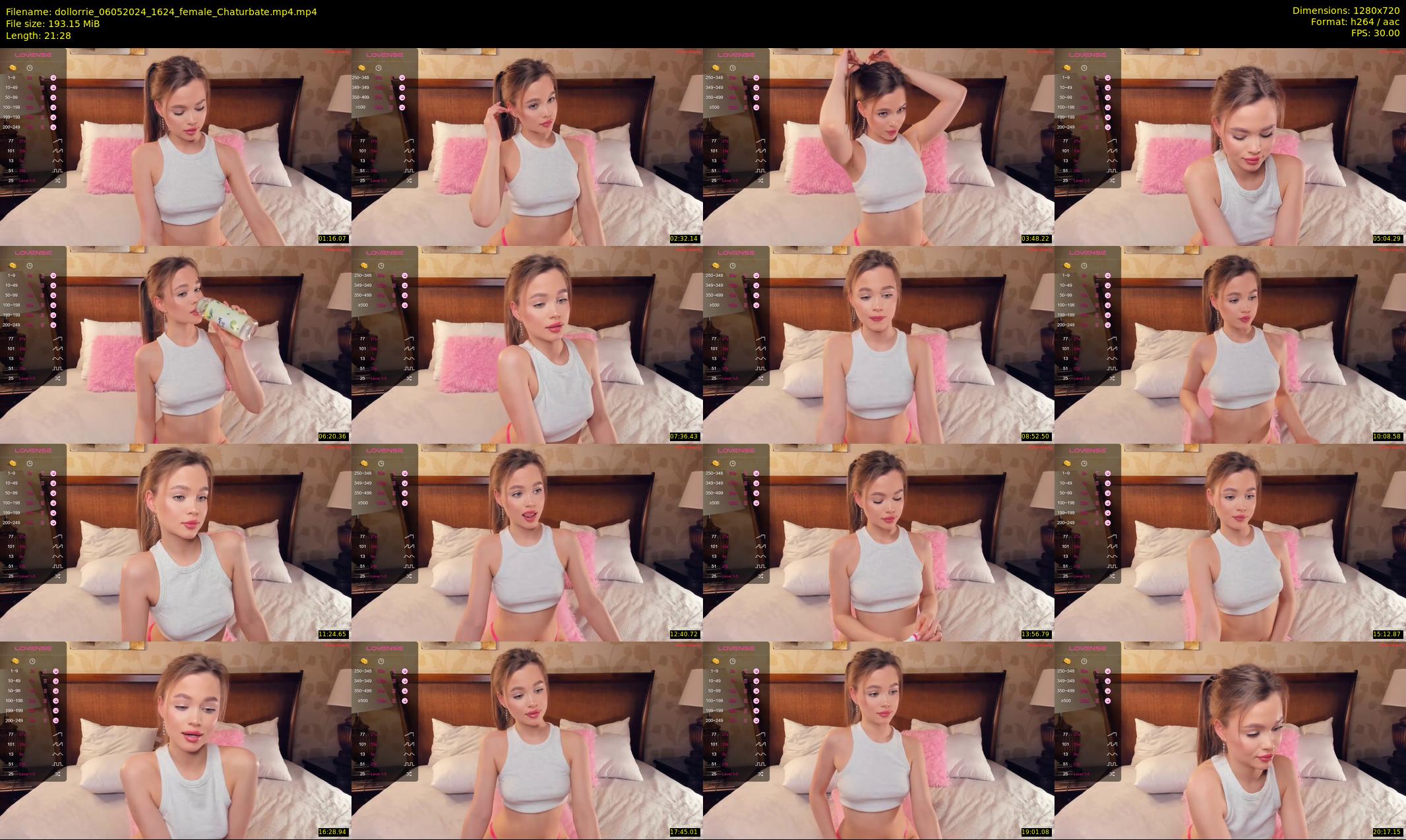 dollorrie — 22 minute Chaturbate couple cam show recording, 720p, May 6, 2024