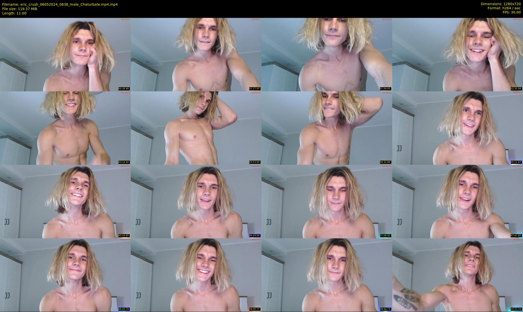 eric_crush — 11 minute Chaturbate male cam show recording, 720p, May 6, 2024