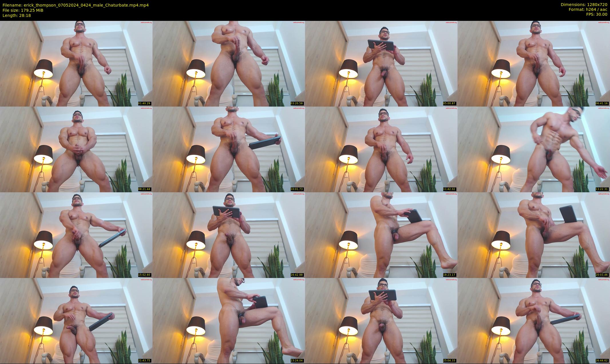 erick_thompson — 29 minute Chaturbate male cam show recording, 720p, May 7, 2024