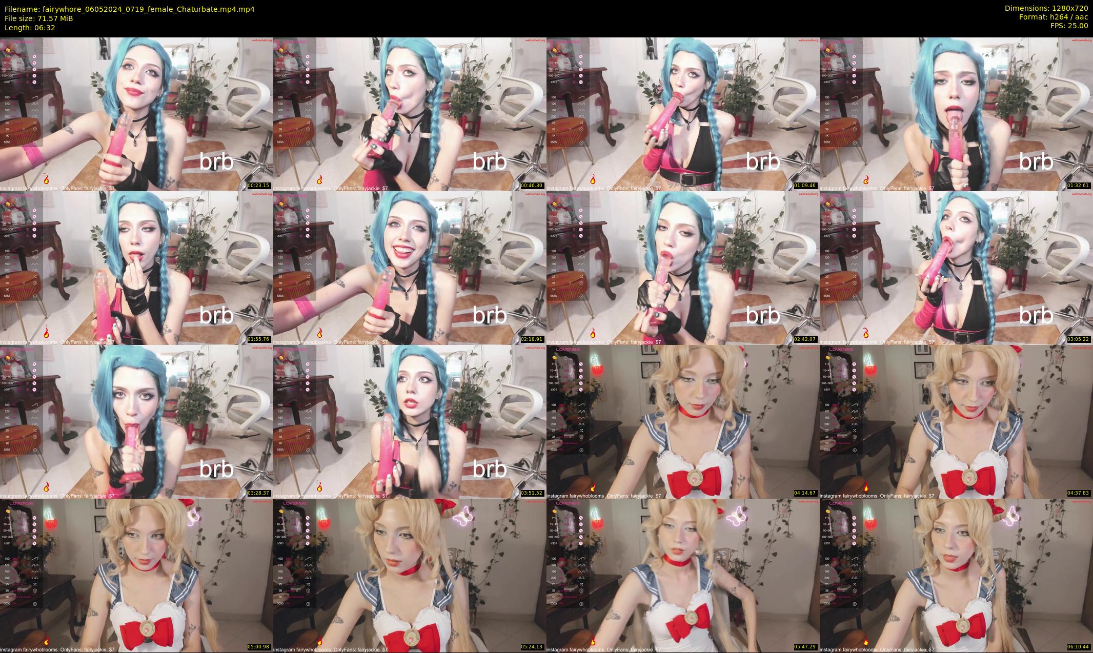 fairywhore — 7 minute Chaturbate female cam show recording, 720p, May 6, 2024
