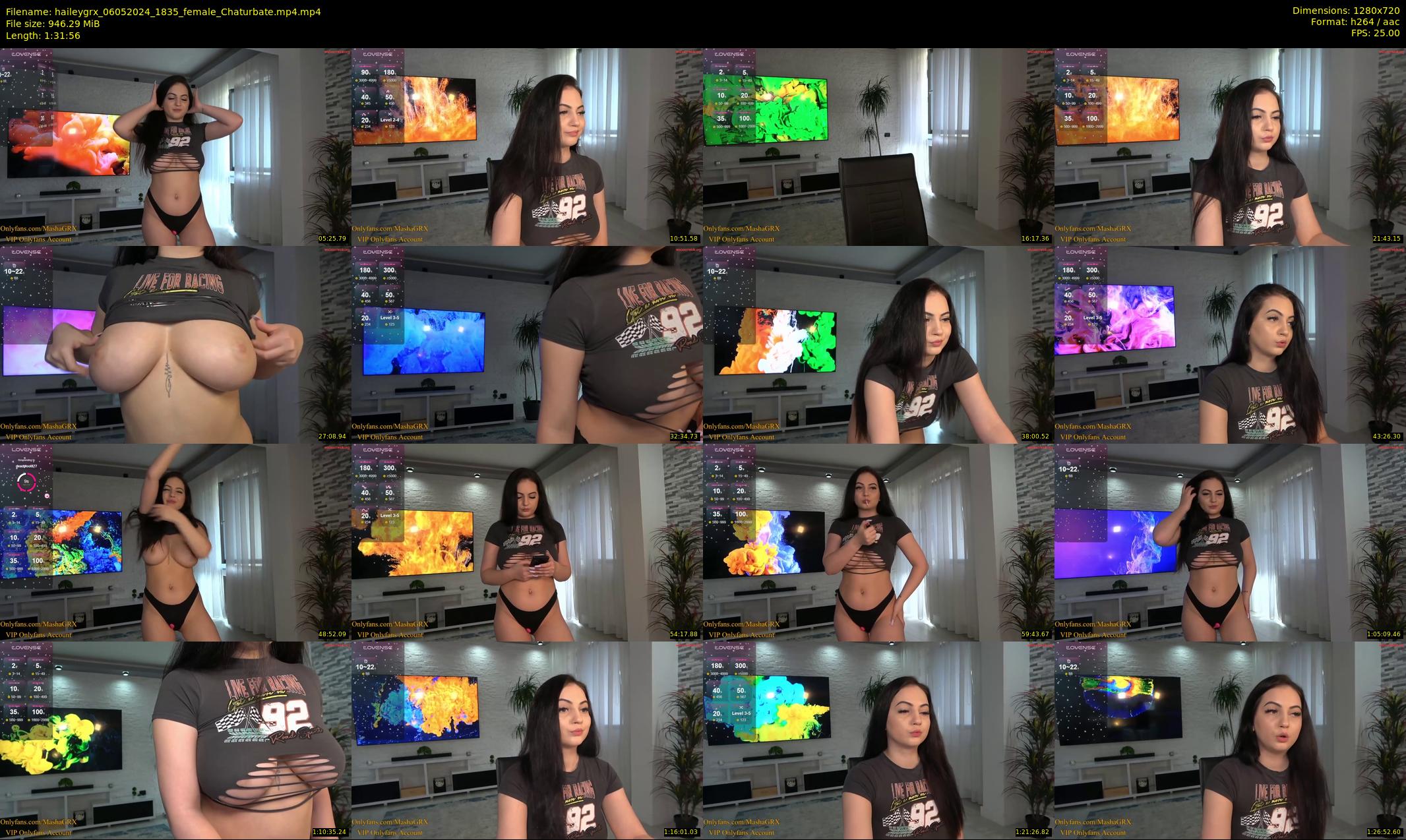 haileygrx — 92 minute Chaturbate female cam show recording, 720p, May 6, 2024