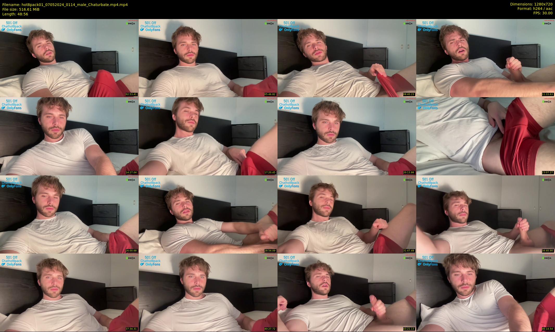 hot8pack01 — 49 minute Chaturbate male cam show recording, 720p, May 7, 2024