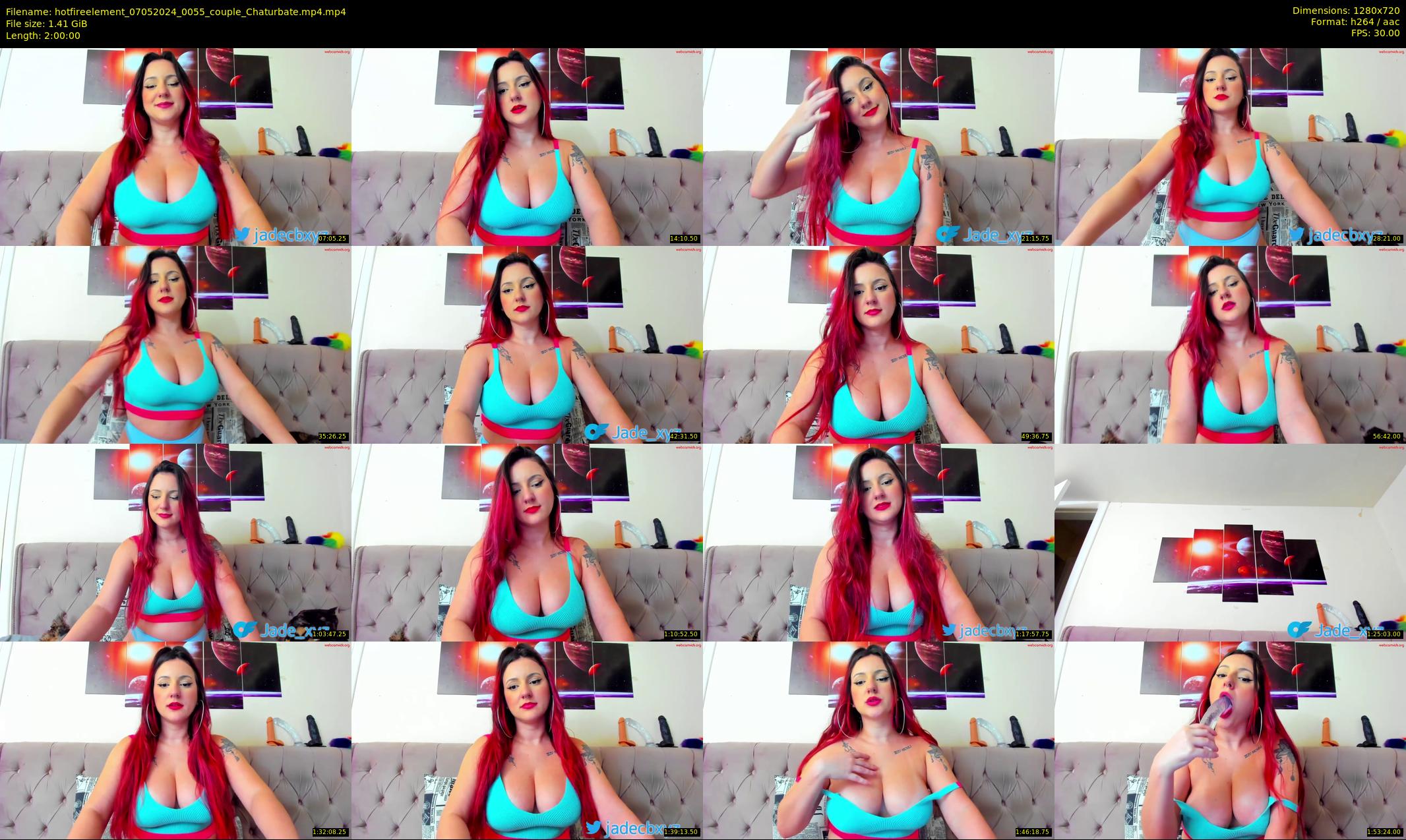 hotfireelement — 120 minute Chaturbate couple cam show recording, 720p, May 7, 2024