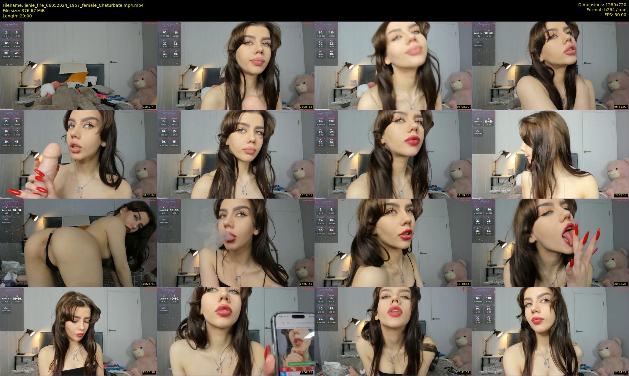 jenie_fire — 29 minute Chaturbate female cam show recording, 720p, May 6, 2024