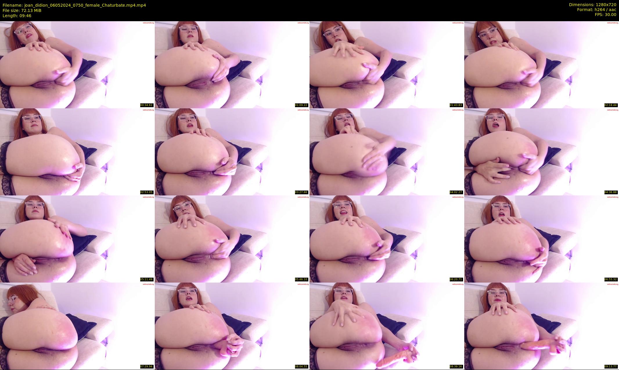 joan_didion — 10 minute Chaturbate female cam show recording, 720p, May 6, 2024
