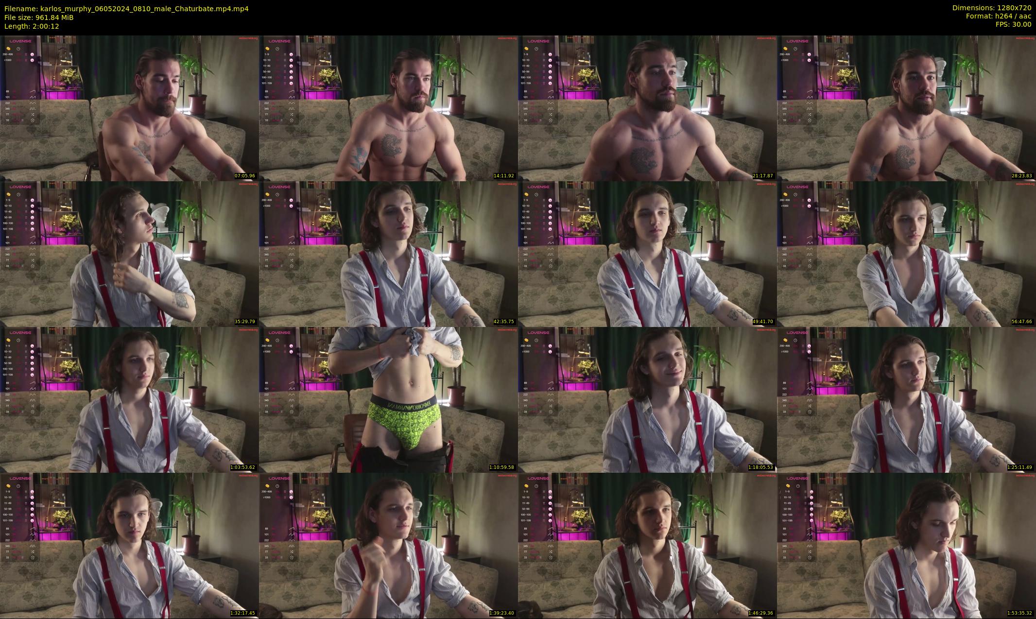 karlos_murphy — 121 minute Chaturbate male cam show recording, 720p, May 6, 2024